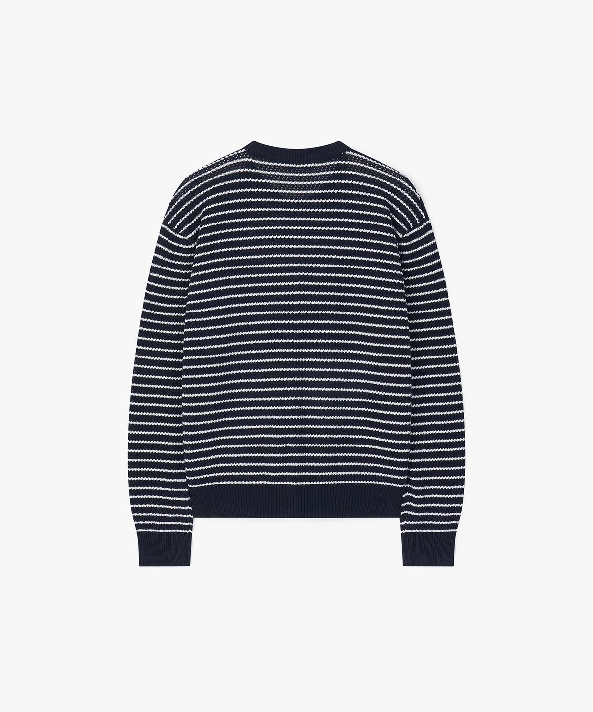 플로즈룸(FLAWSROOM) Aftersun Stripe Cardigan NAVY