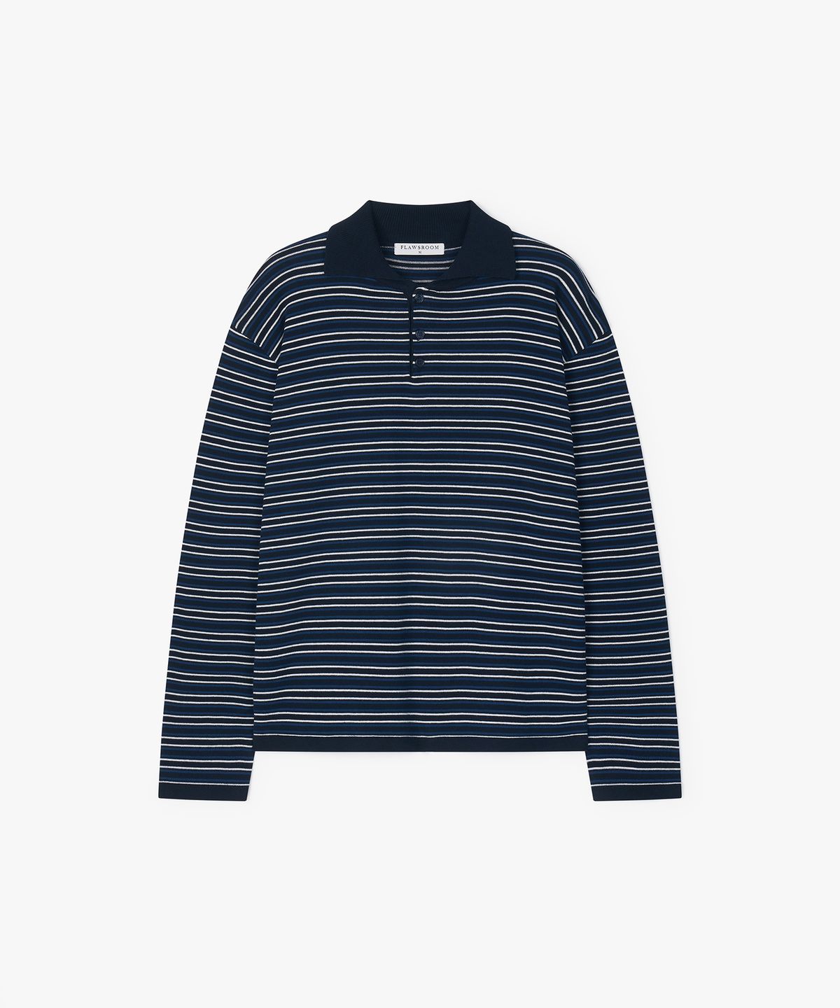 플로즈룸(FLAWSROOM) Lecce Polo Cotton Knit NAVY