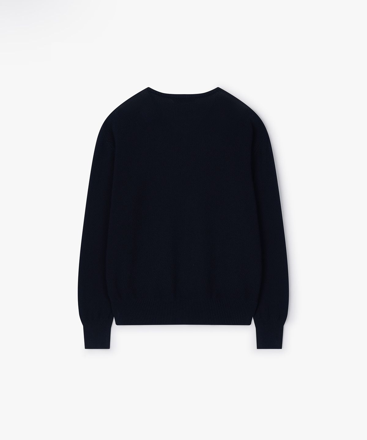 플로즈룸(FLAWSROOM) Waffle Cotton V Neck NAVY