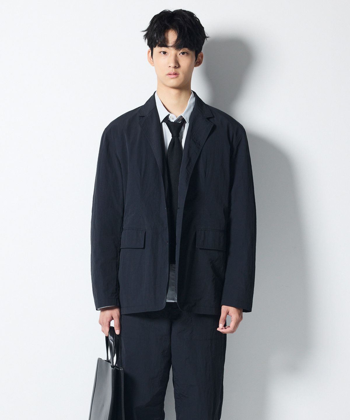 에스티코(STCO) CODIGALLERY DYED WASHING 어반 셋업 세트 차콜 (오버핏)_CJPVA21SET