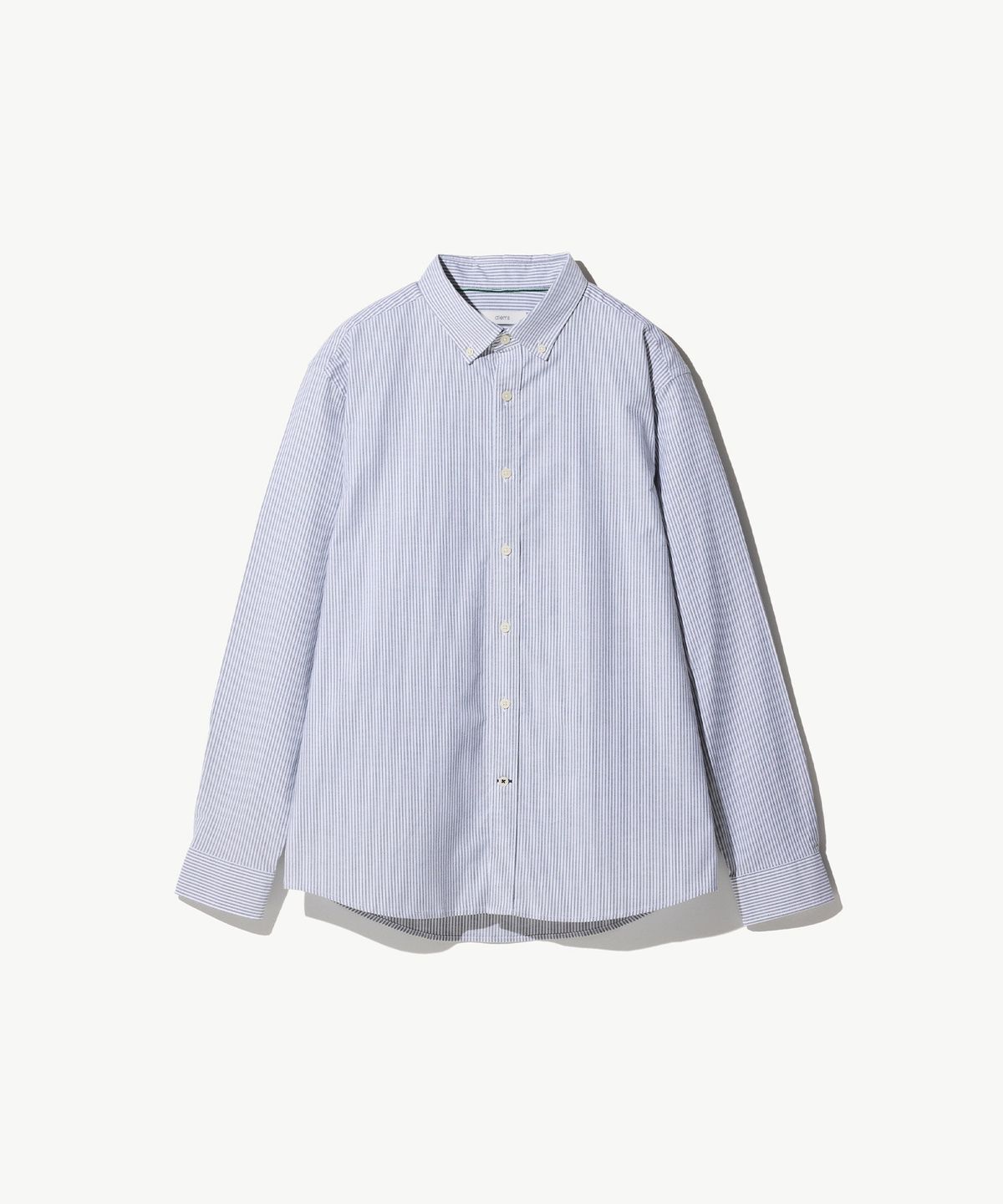 에스티코(STCO) DIEMS Compact Stretch Oxford Shirts 그레이 스트라이프 (레귤러핏)_DDSWZ06ETC