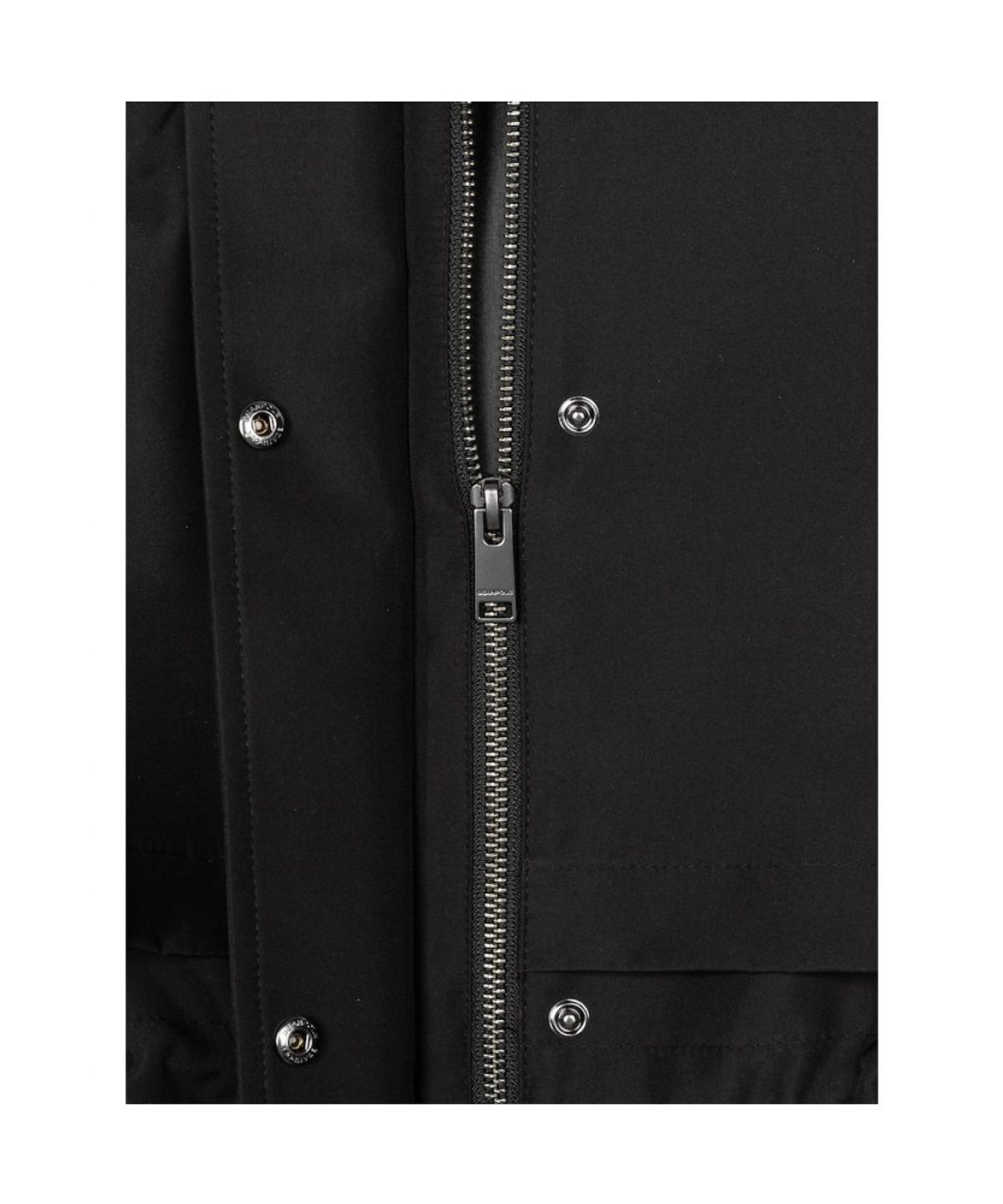 빈폴 레이디스(BEANPOLE LADIES) 폴리 사파리 재킷  블랙 (BF6239C135)