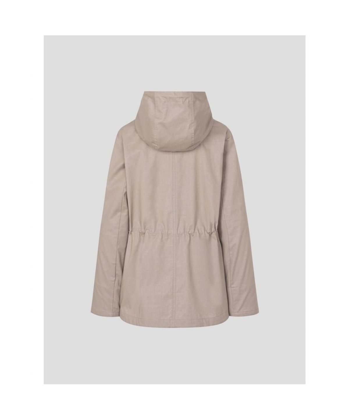 빈폴 레이디스(BEANPOLE LADIES) 코튼 폴리 후드 사파리 점퍼  베이지 (BF6339C01A)