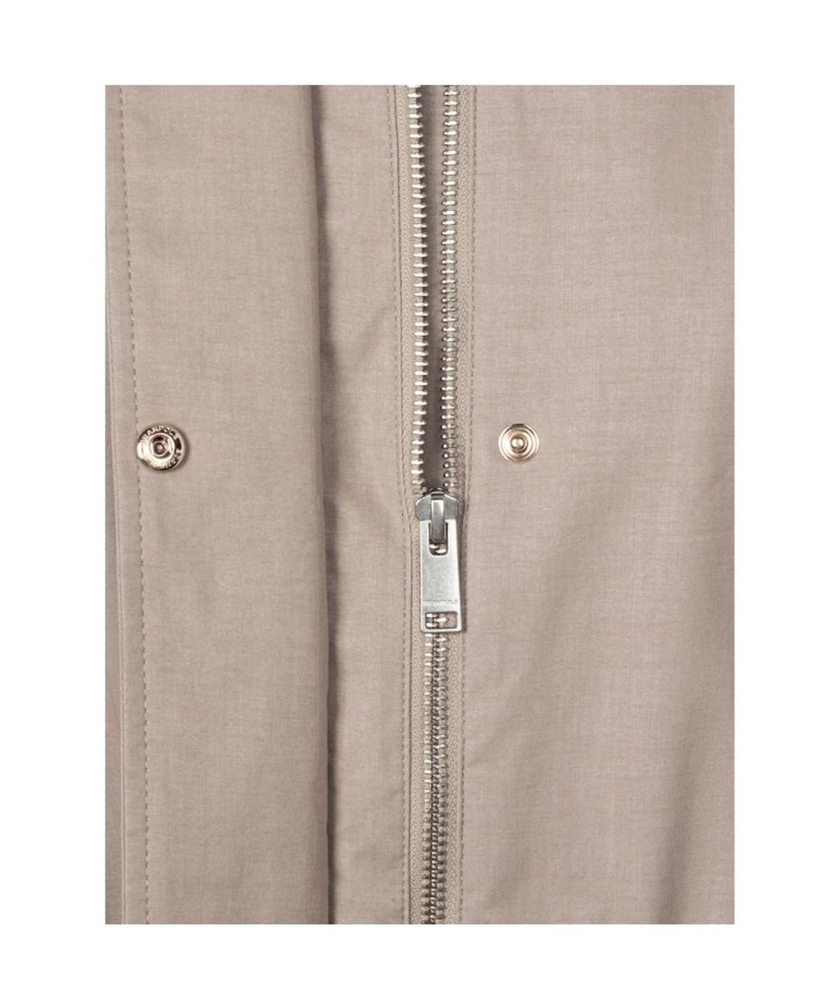 빈폴 레이디스(BEANPOLE LADIES) 코튼 폴리 후드 사파리 점퍼  베이지 (BF6339C01A)