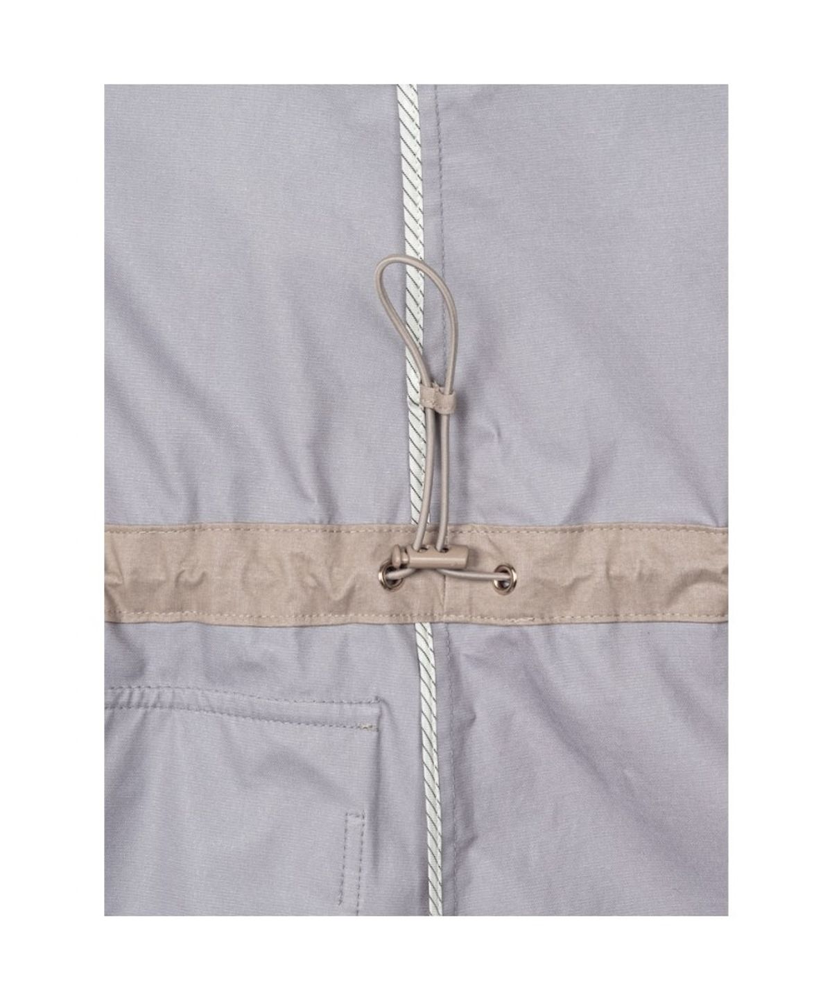 빈폴 레이디스(BEANPOLE LADIES) 코튼 폴리 후드 사파리 점퍼  베이지 (BF6339C01A)