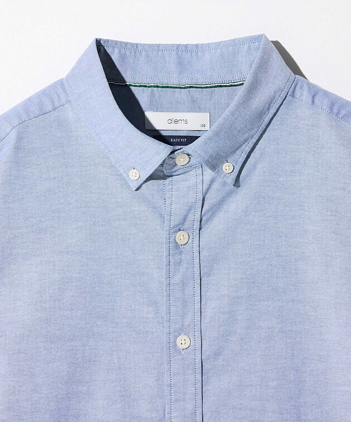 에스티코(STCO) DIEMS Compact Stretch Oxford Shirts 블루 (레귤러핏)_DDSWZ02ESL