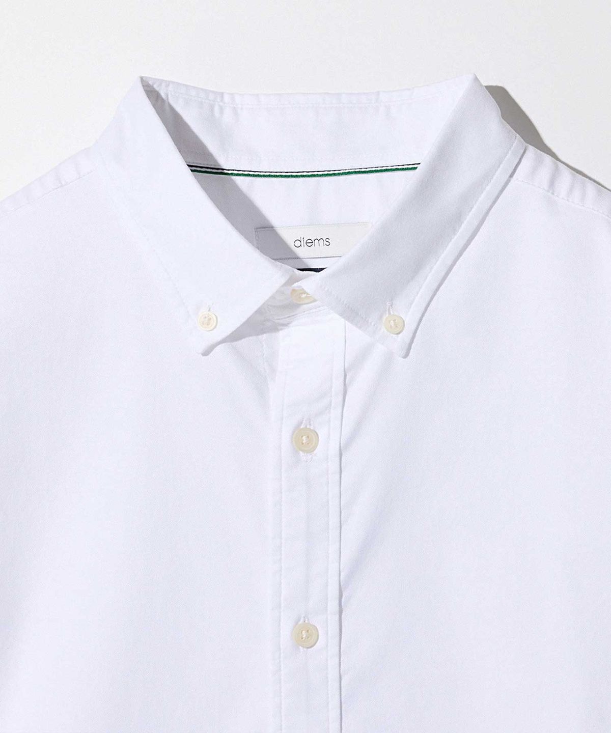 에스티코(STCO) DIEMS Compact Stretch Oxford Shirts 화이트 (레귤러핏)_DDSWZ01ESW