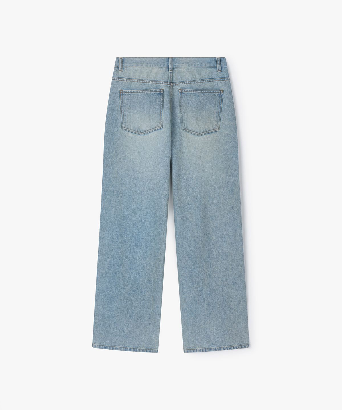 플로즈룸(FLAWSROOM) Capri Blue Straight Denim Pants