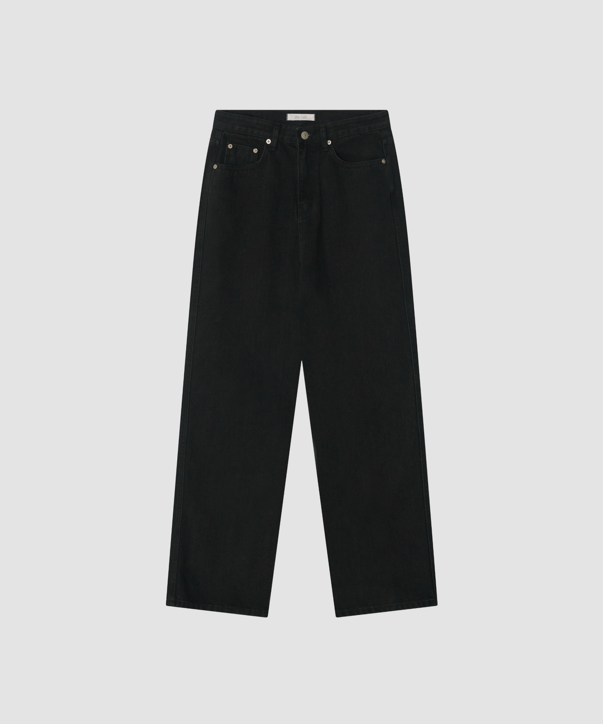 더 릴(THE LILLE) Relaxed Fit Denim_Black