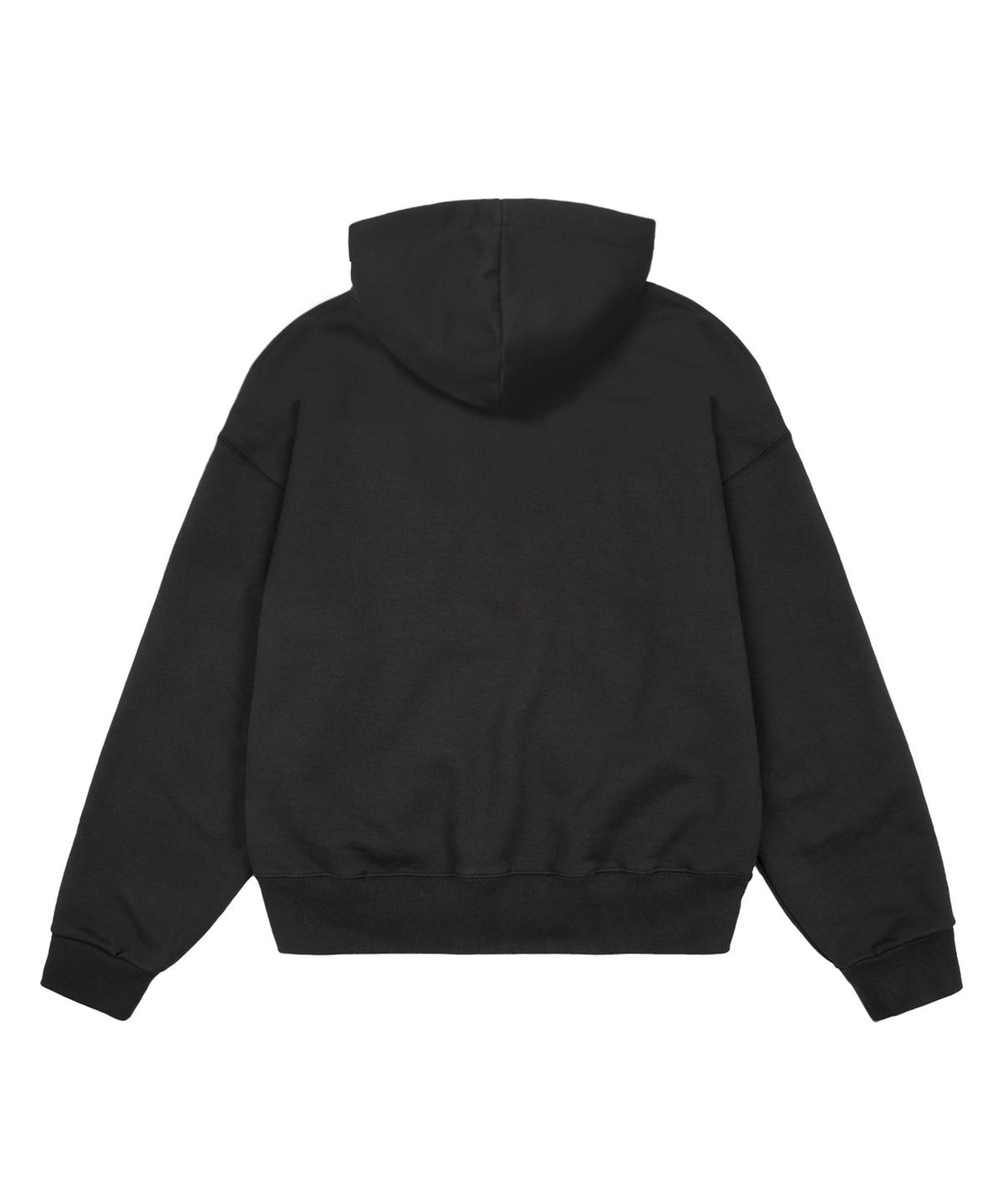 가터갤러리(GOTTER GALLERY) GALLERY CROP HOOD ZIP-UP_BLACK