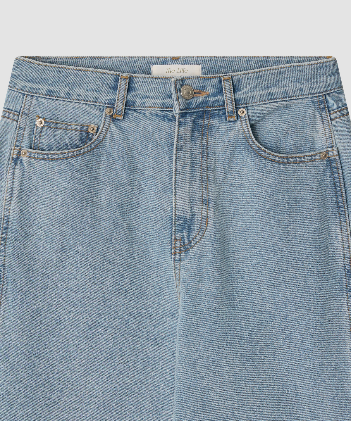 더 릴(THE LILLE) Relaxed fit denim_Light blue