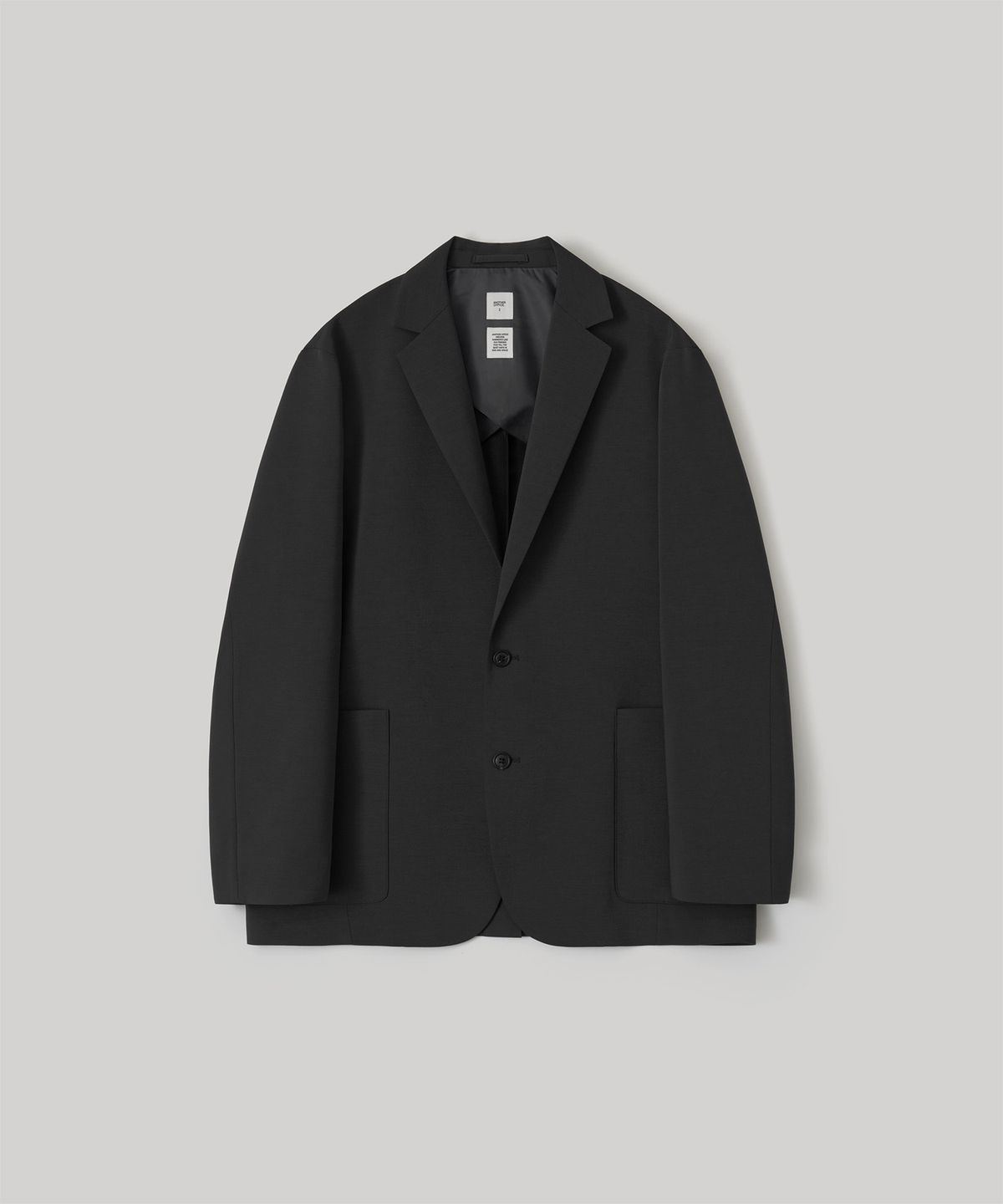 어나더 오피스(ANOTHER OFFICE) [SS] Habana Single Jacket Set-up (Black)