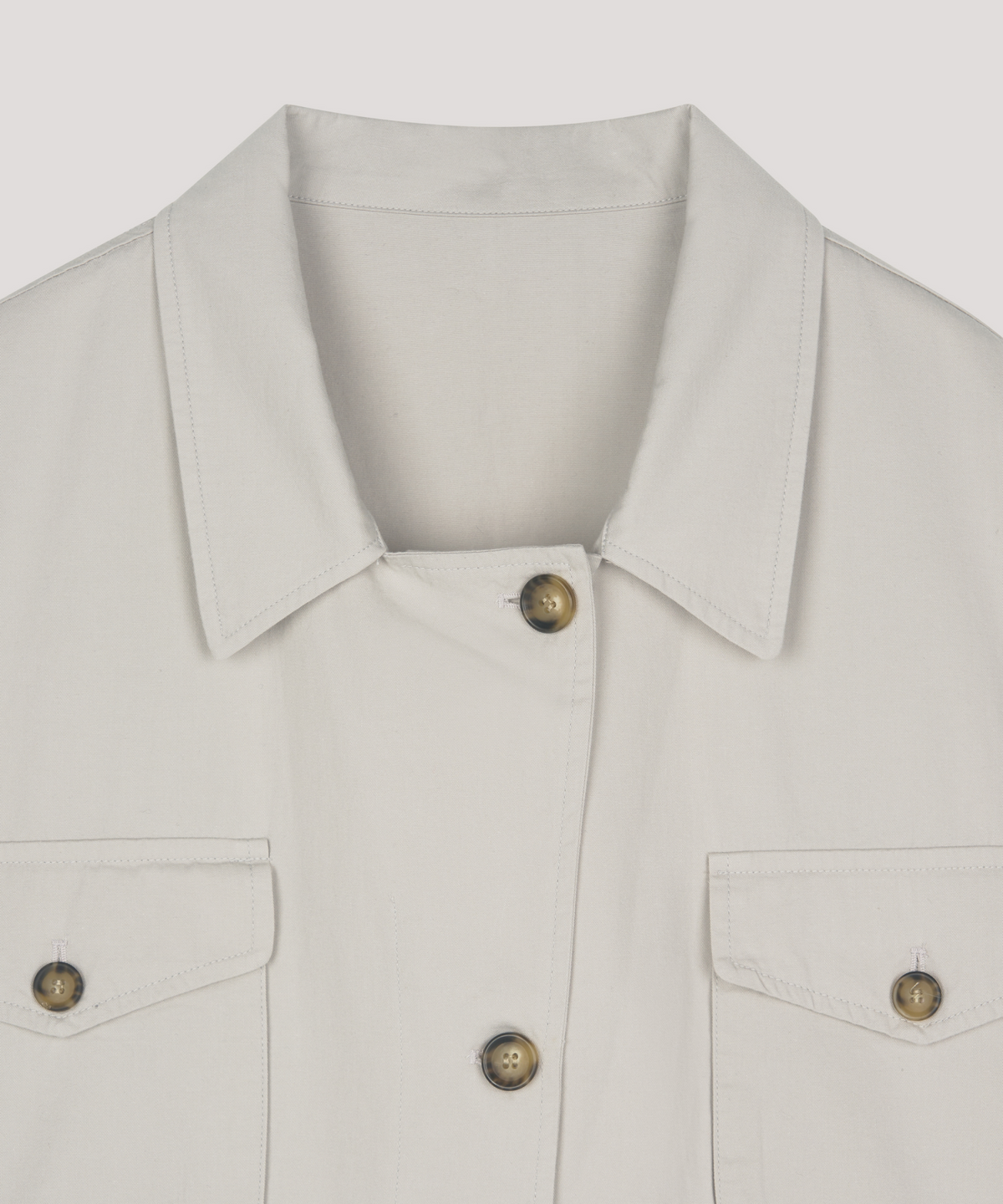 더 릴(THE LILLE) Pocket Field Jacket_light gray