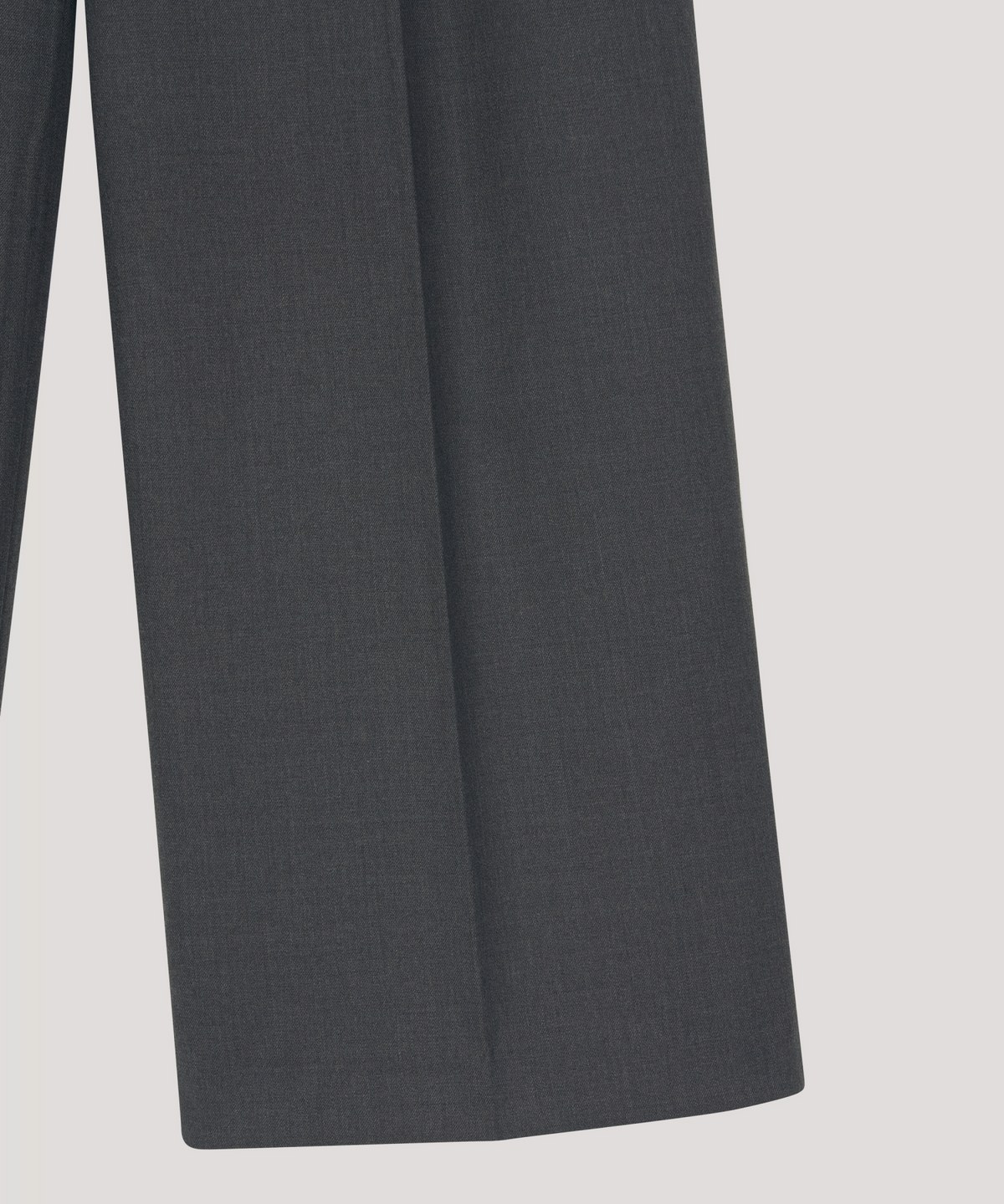 더 릴(THE LILLE) Spring wool slacks_charcoal