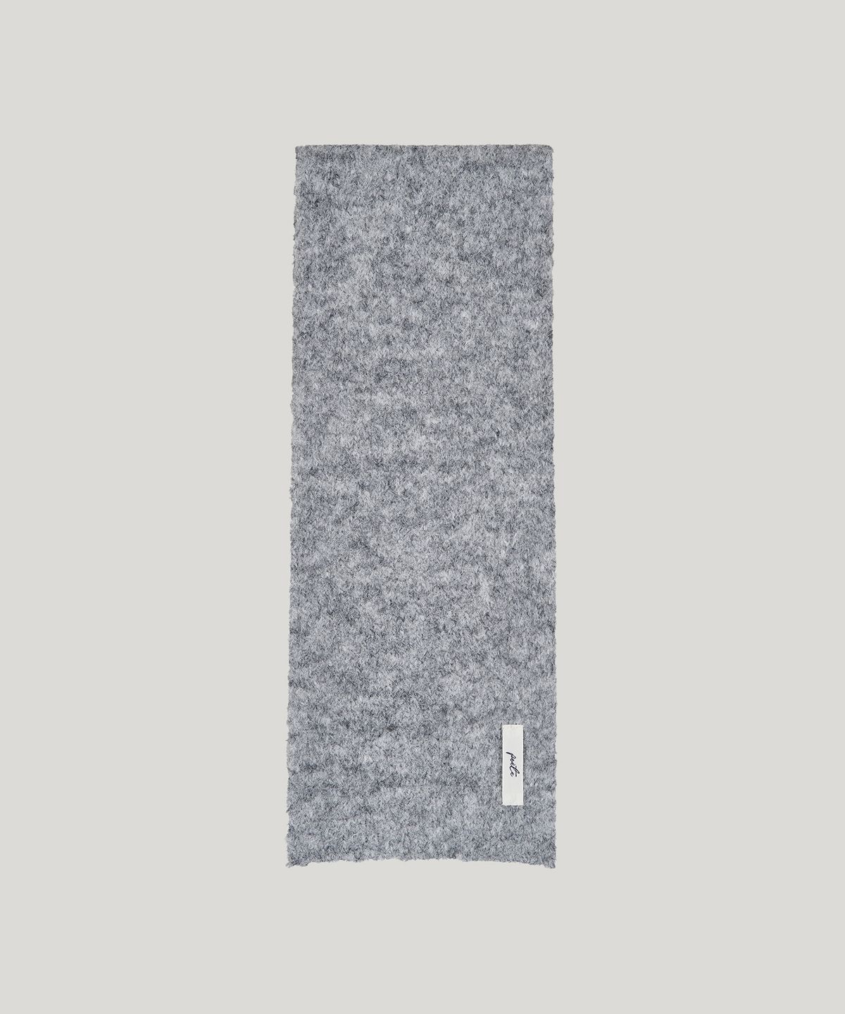 포에트서울(POETSEOUL) hairy muffler_light gray