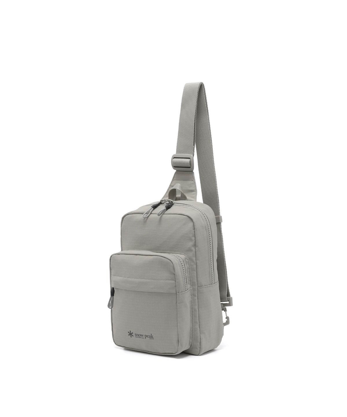 스노우피크 어패럴(SNOWPEAK APPAREL) 듀얼테크 슬링백 5L (S26ZUFBG31) Fog Gray