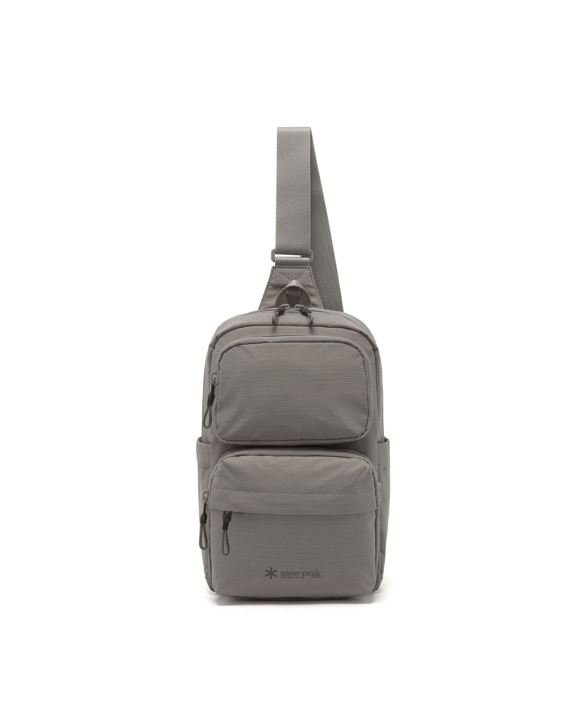 스노우피크 어패럴(SNOWPEAK APPAREL) 듀얼테크 슬링백 8L (S26ZUFBG30) Vintage Gray