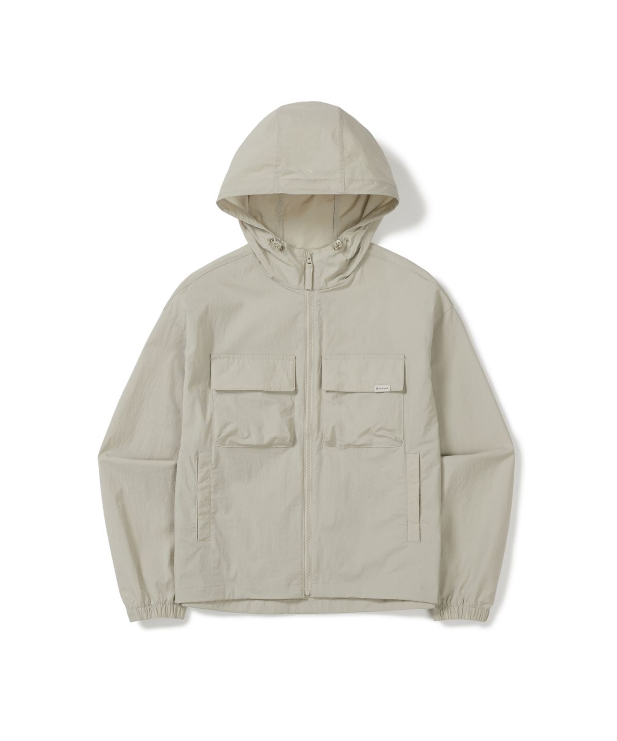 스노우피크 어패럴(SNOWPEAK APPAREL) 루트 여성 포켓 바람막이 (S26MWRWB61) Light Beige