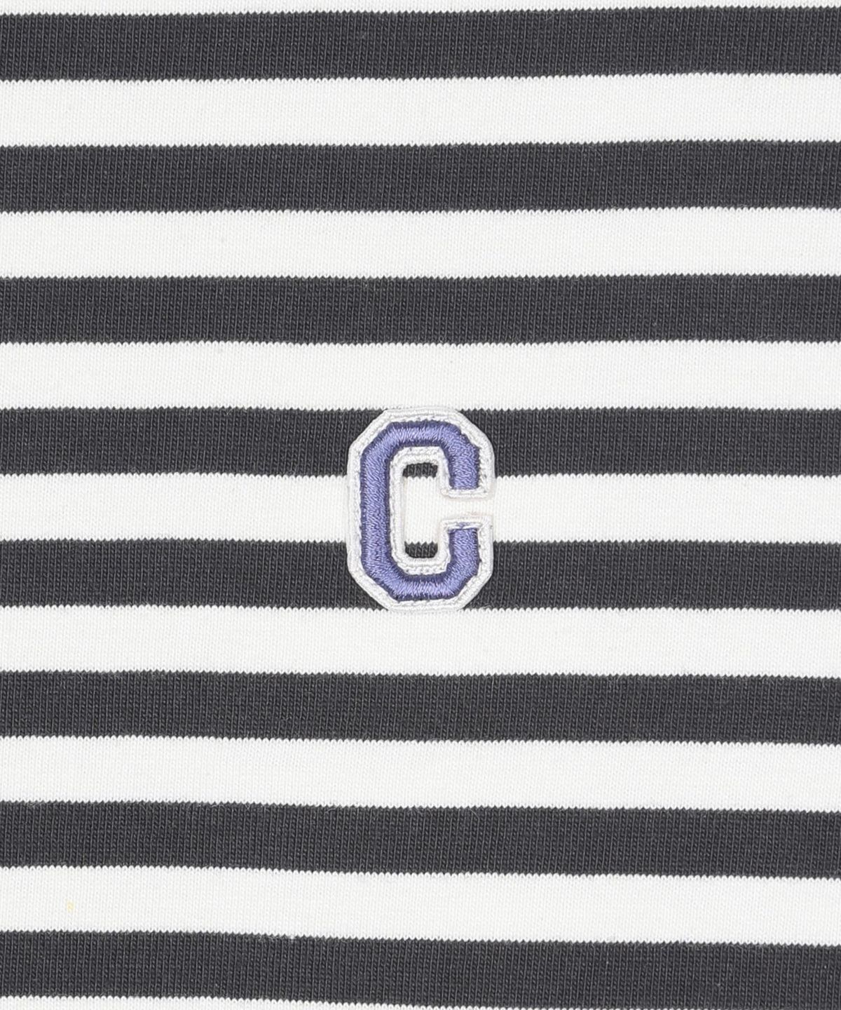 커버낫 키즈(COVERNAT KIDS) 베이직 스트라이프 롱슬리브 블랙 CK2601LTT2BK