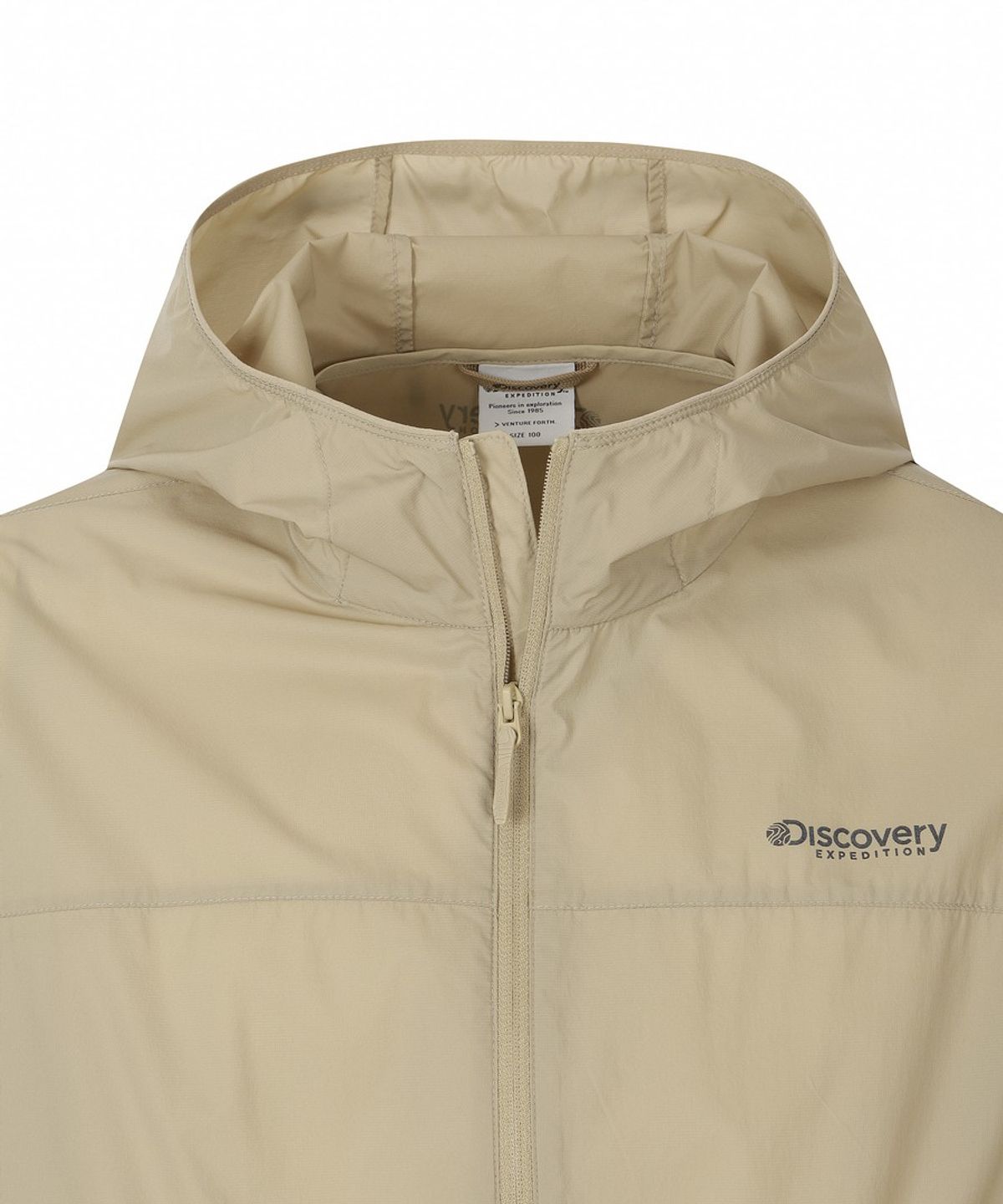 디스커버리 익스페디션(DISCOVERY EXPEDITION) 남성 프레시벤트2.0 패커블 바람막이 (L/BEIGE)