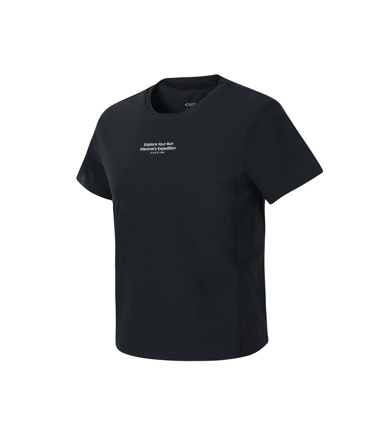 디스커버리 익스페디션(DISCOVERY EXPEDITION) 여성 기능성 러닝 티셔츠 (BLACK)
