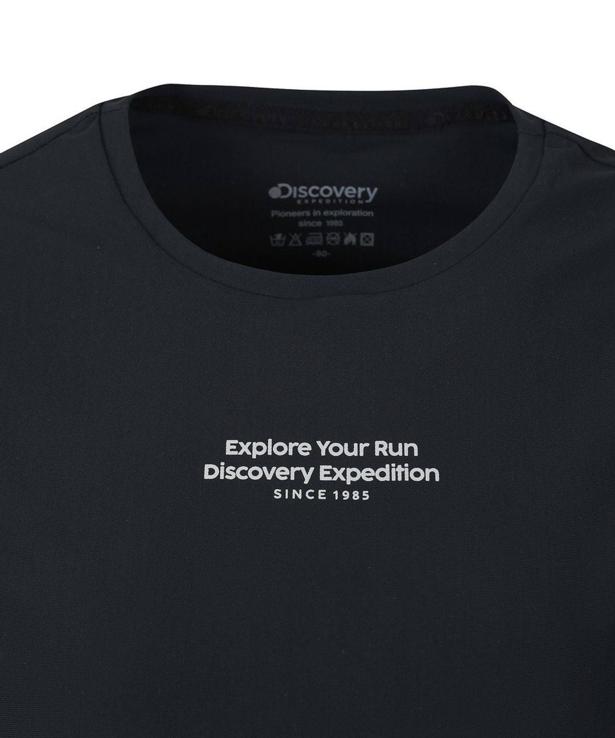 디스커버리 익스페디션(DISCOVERY EXPEDITION) 여성 기능성 러닝 티셔츠 (BLACK)