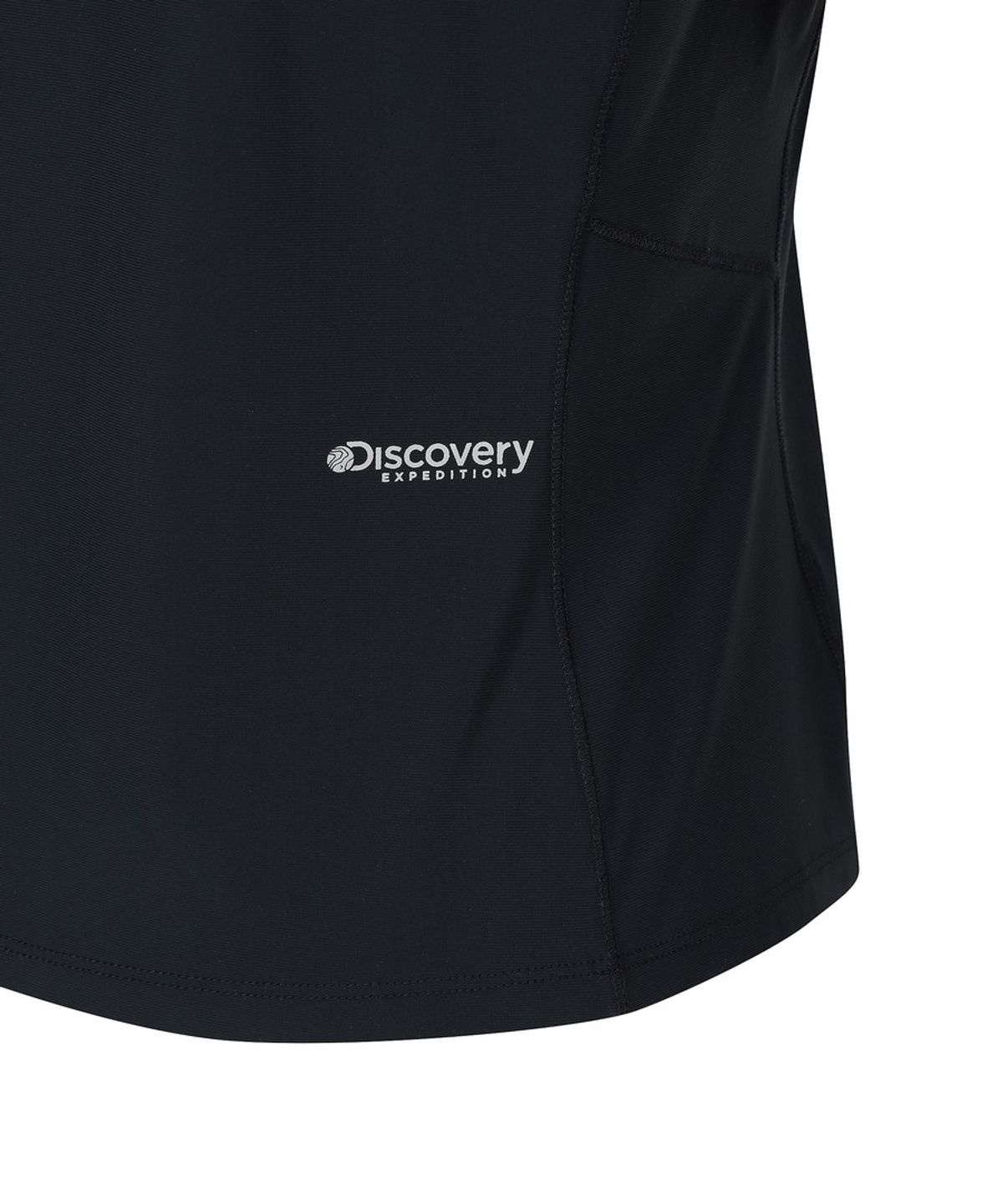 디스커버리 익스페디션(DISCOVERY EXPEDITION) 여성 기능성 러닝 티셔츠 (BLACK)
