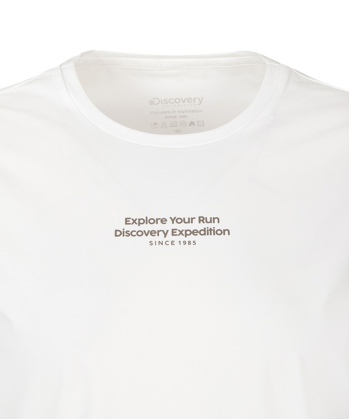 디스커버리 익스페디션(DISCOVERY EXPEDITION) 여성 기능성 러닝 티셔츠 (WHITE)