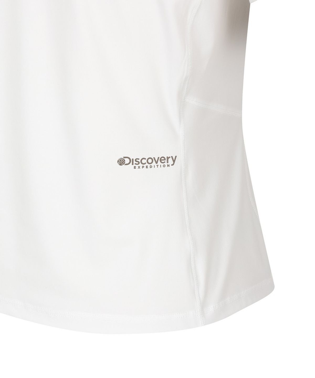 디스커버리 익스페디션(DISCOVERY EXPEDITION) 여성 기능성 러닝 티셔츠 (WHITE)