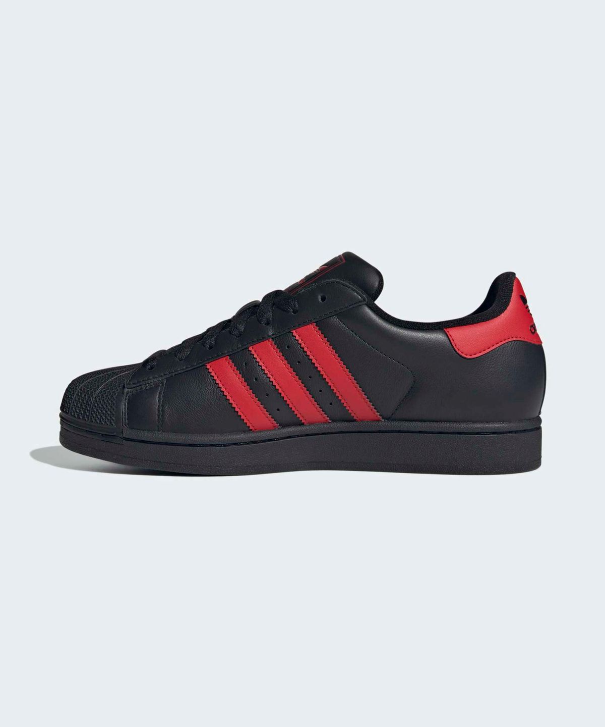 아디다스(ADIDAS) 슈퍼스타 II - 블랙:레드 / IH4172