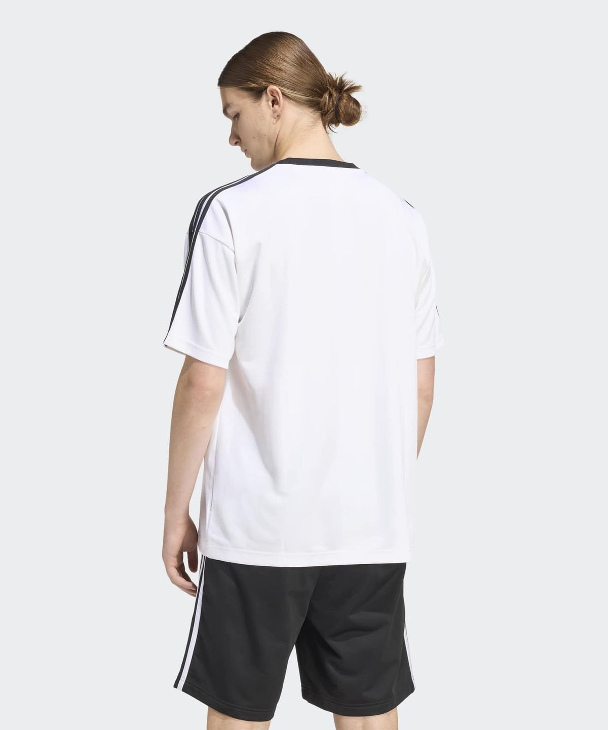 아디다스(ADIDAS) 자카드 저지 - 화이트 / KD5829