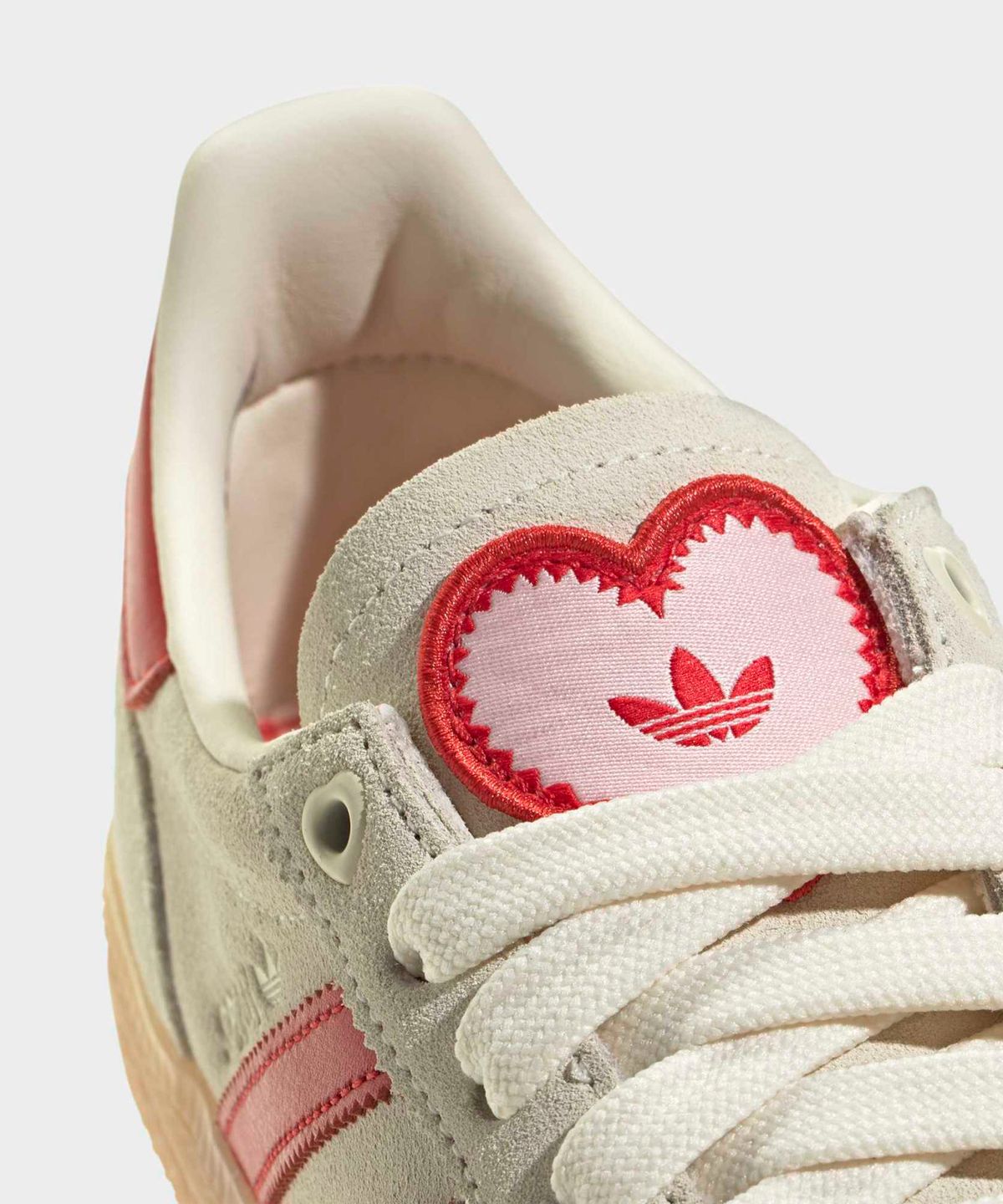 아디다스(ADIDAS) 핸드볼 스페지알 - 크림화이트:레드 / KH9044
