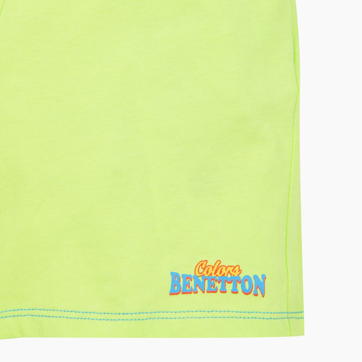 베네통키즈(BENETTONKIDS) 4부 그래픽 팬츠_QATP10631YG