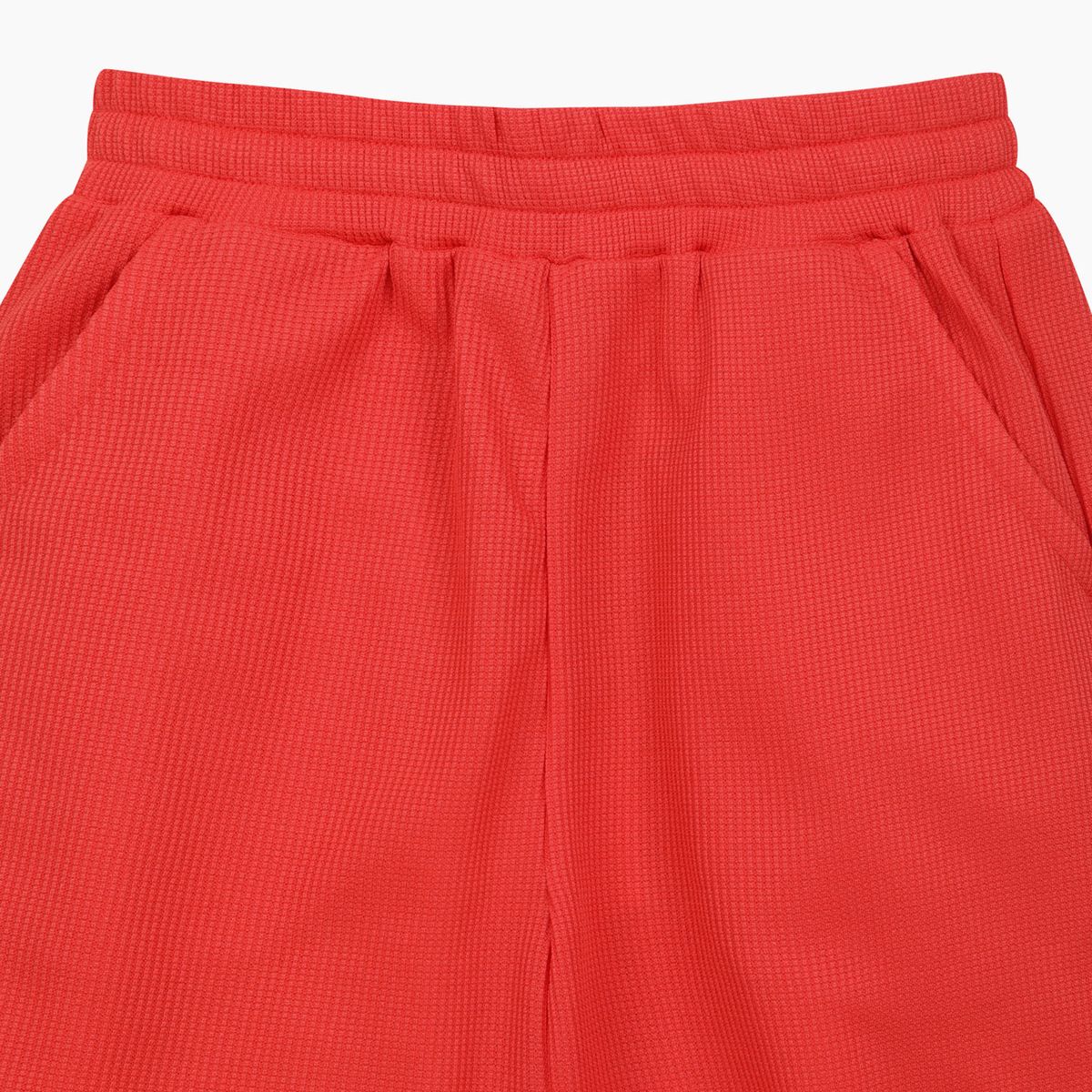 베네통키즈(BENETTONKIDS) 와플 5부 팬츠_QATP09631RD