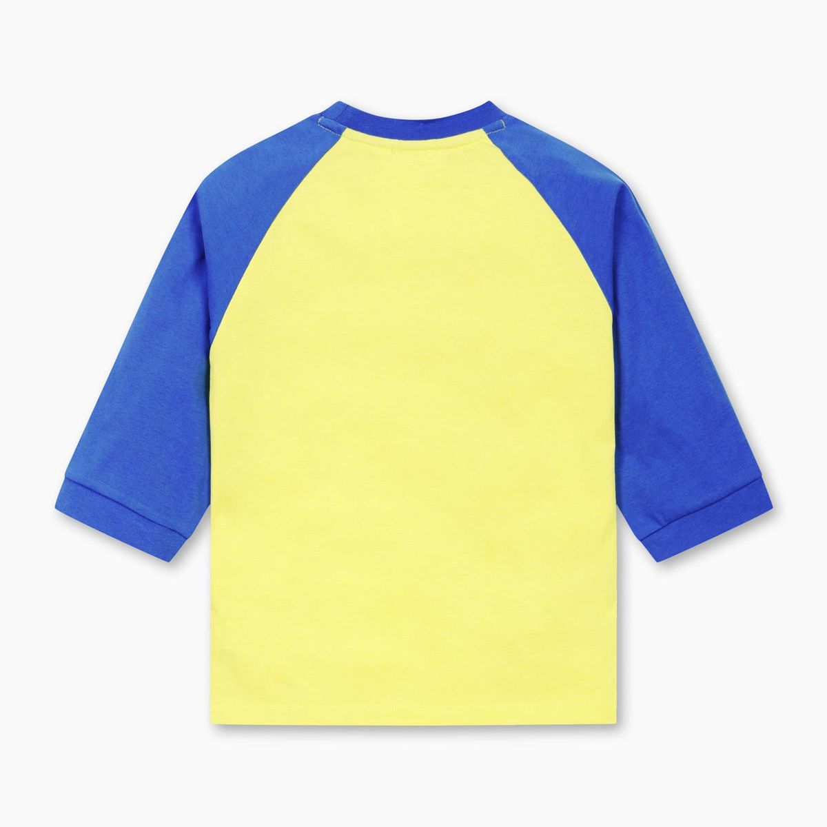 베네통키즈(BENETTONKIDS) 7부 컬러팝 티셔츠_QATS10611BL