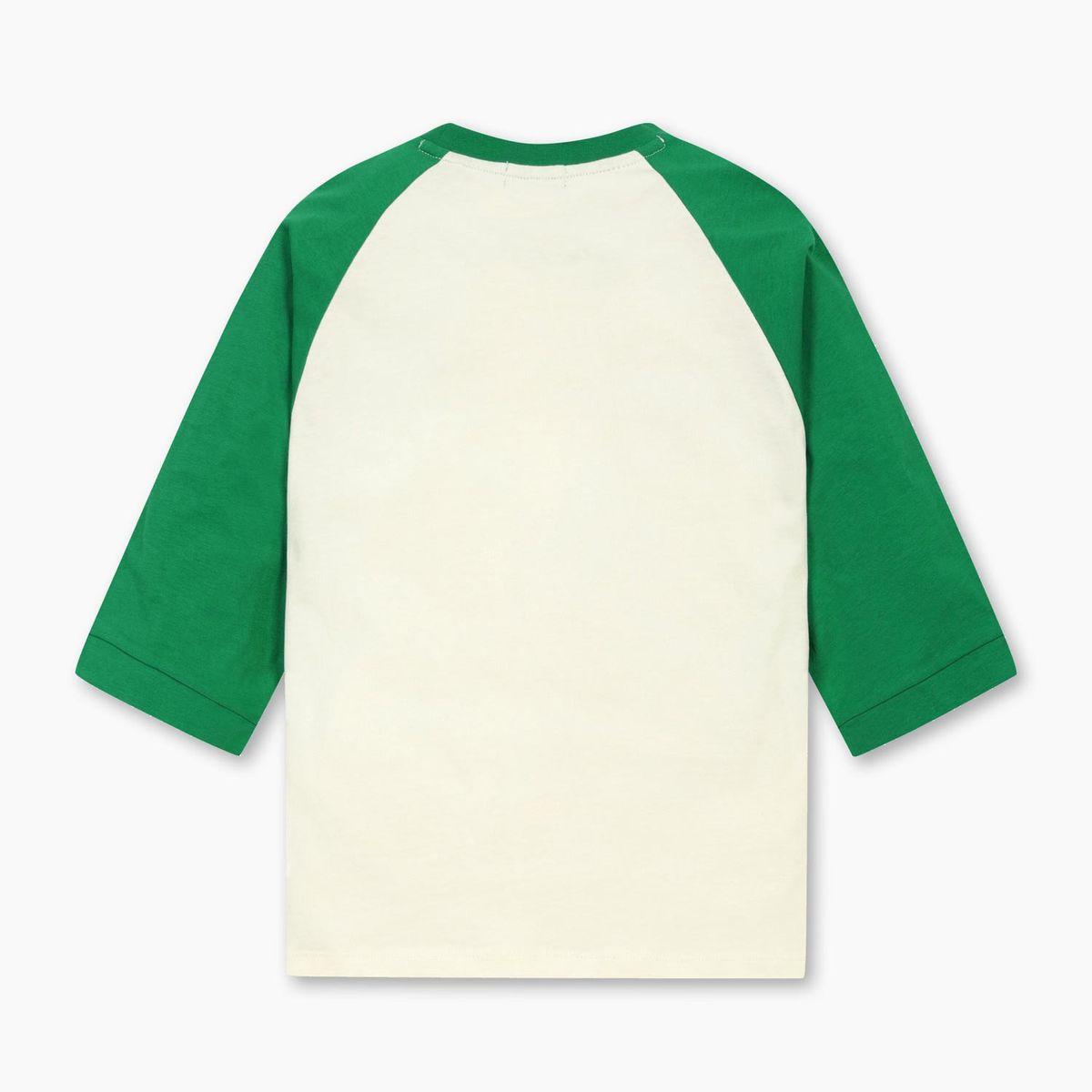 베네통키즈(BENETTONKIDS) 7부 컬러팝 티셔츠_QATS10611GN