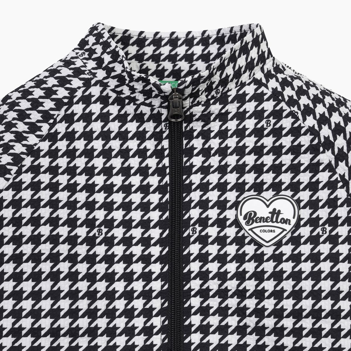 베네통키즈(BENETTONKIDS) 하운드투스 테이프 점퍼_QAJP04611BK