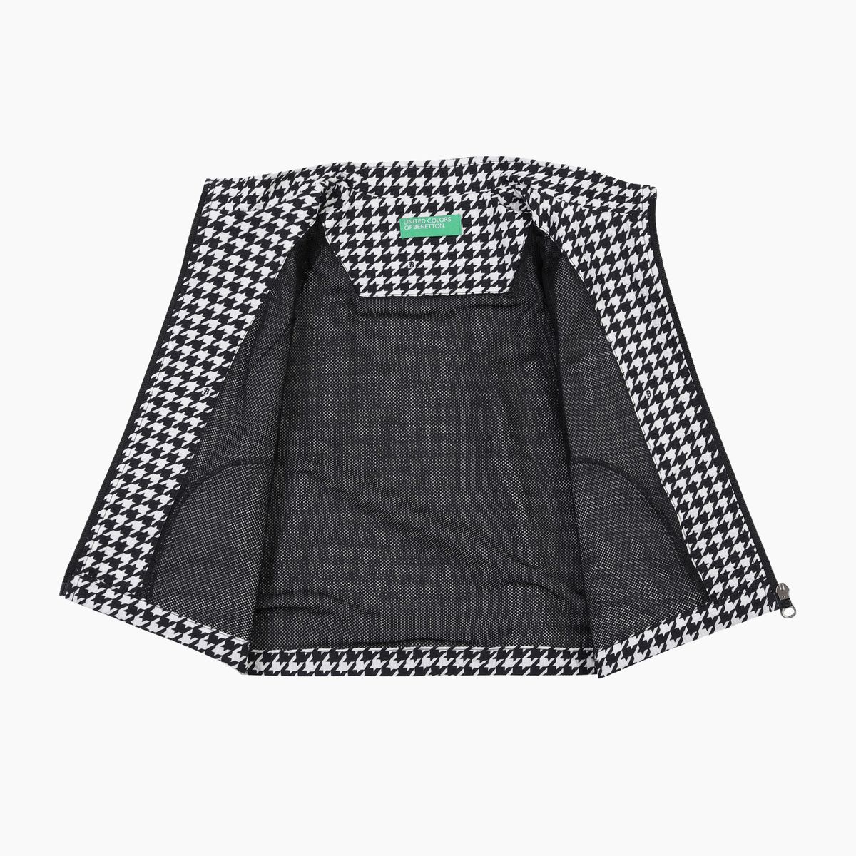 베네통키즈(BENETTONKIDS) 하운드투스 테이프 점퍼_QAJP04611BK