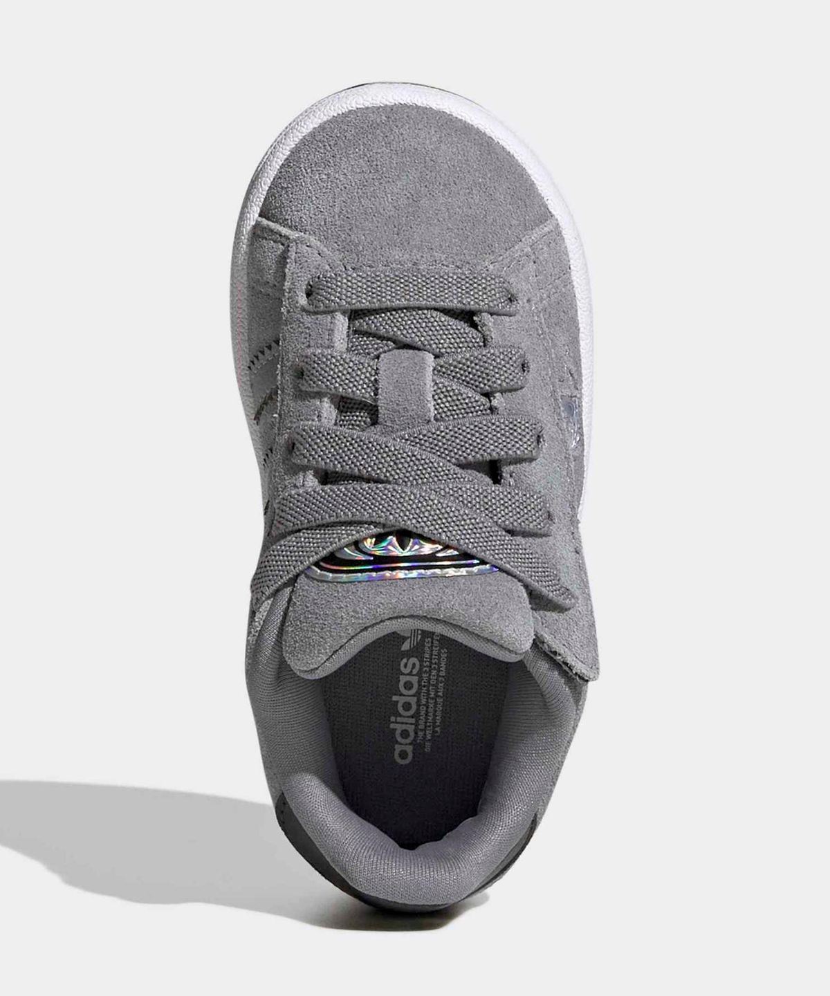 아디다스 키즈(ADIDAS KIDS) 캠퍼스 00s LED 라이츠 컴포트 클로저 엘라스틱레이스 토들러 - 그레이 / IH6384