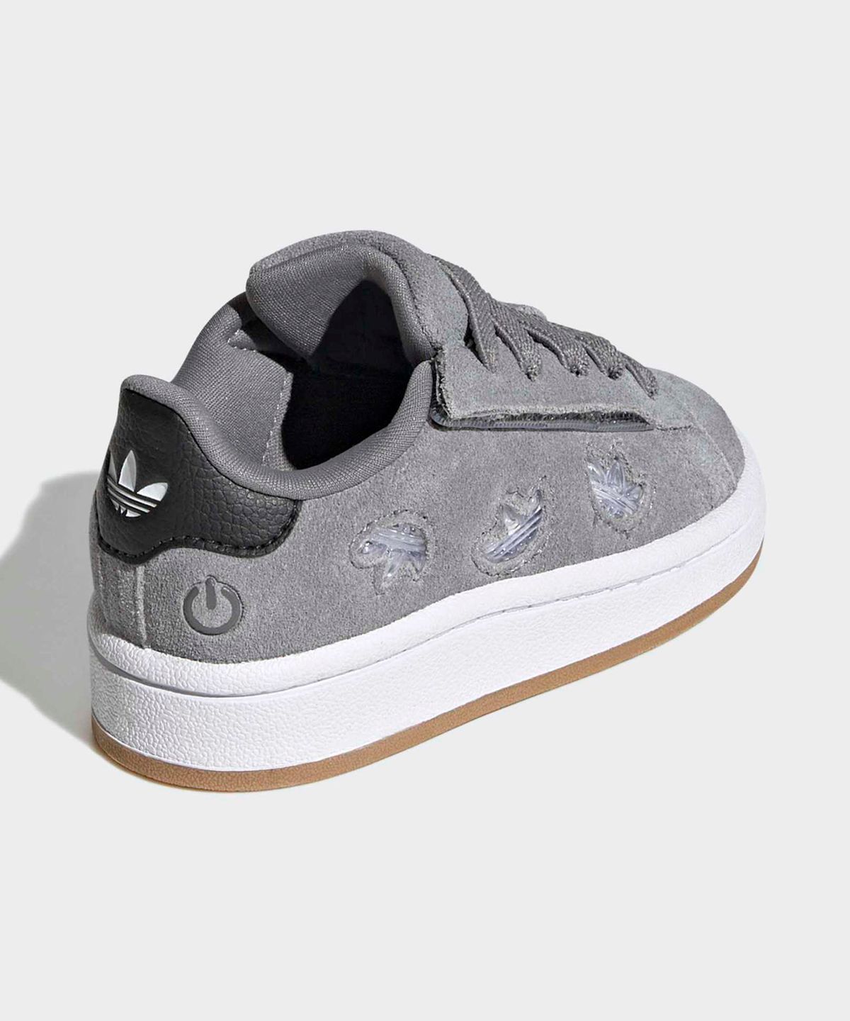 아디다스 키즈(ADIDAS KIDS) 캠퍼스 00s LED 라이츠 컴포트 클로저 엘라스틱레이스 토들러 - 그레이 / IH6384