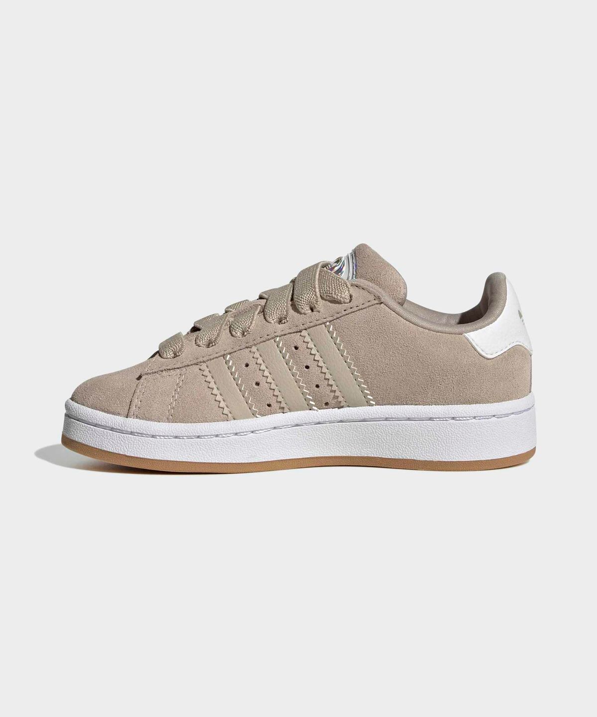 아디다스 키즈(ADIDAS KIDS) 캠퍼스 00s LED 라이츠 컴포트 클로저 엘라스틱레이스 키즈 - 베이지 / IH6383