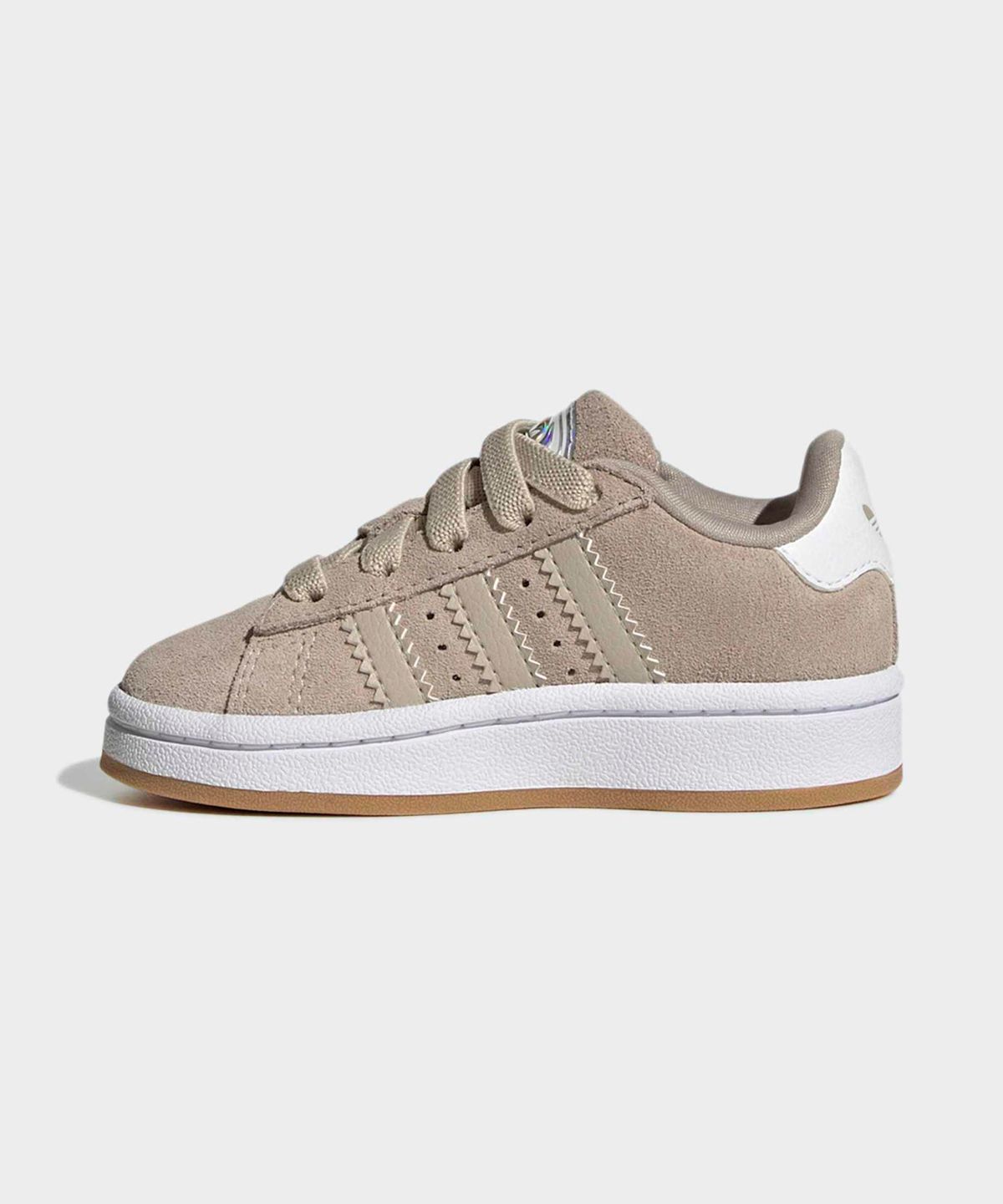 아디다스 키즈(ADIDAS KIDS) 캠퍼스 00s LED 라이츠 컴포트 클로저 엘라스틱레이스 토들러 - 베이지 / IH6385