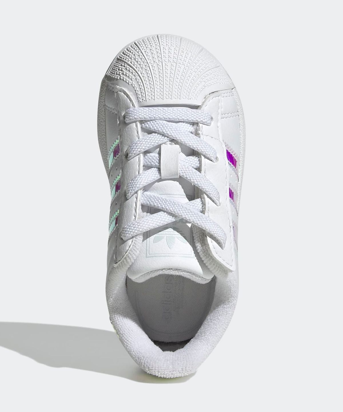 아디다스 키즈(ADIDAS KIDS) 오리지널스 슈퍼스타 II 컴포트 클로저 엘라스틱 레이스 토들러 - 스파클 블루 / JQ1791