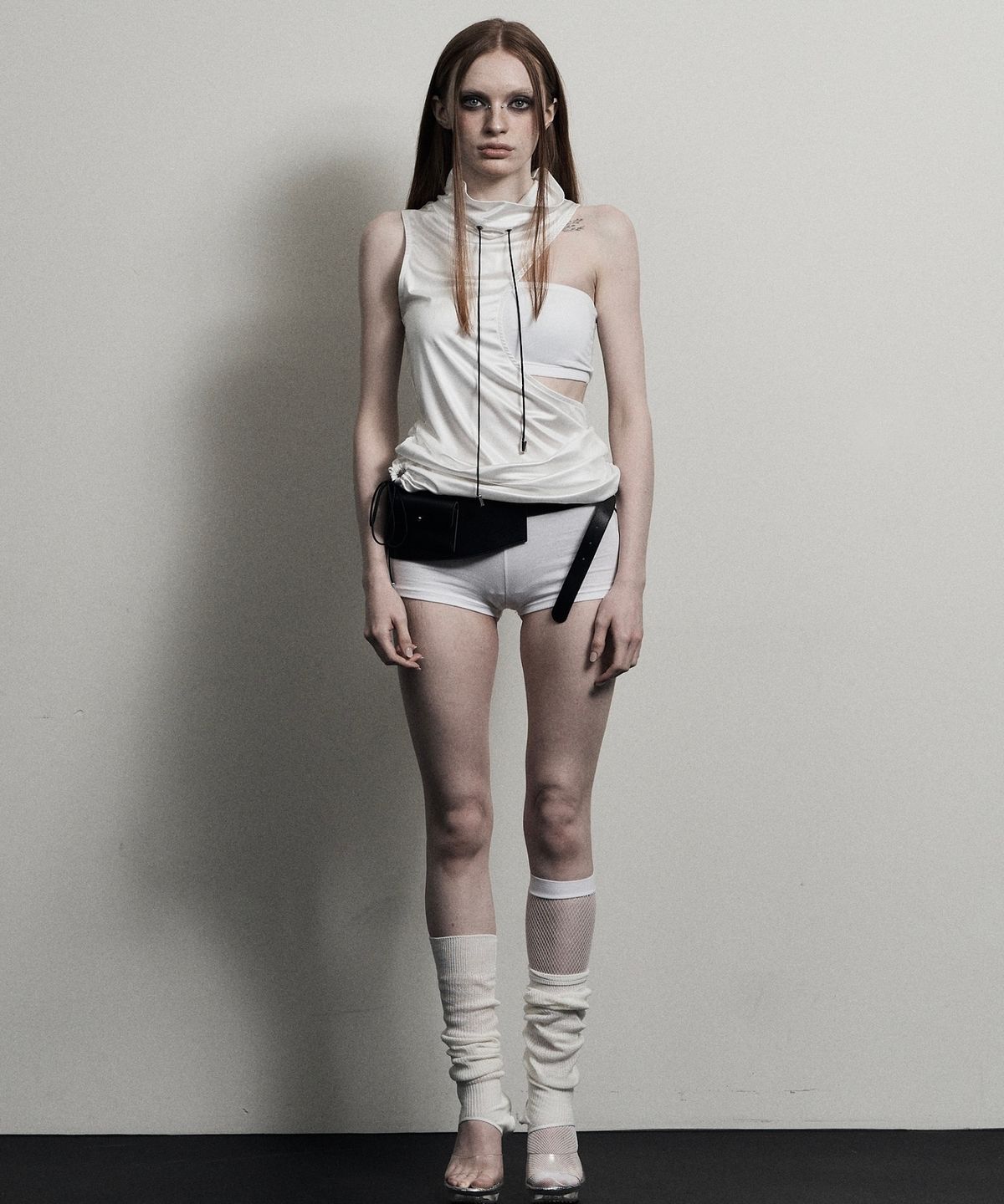 피아체(PIARCHE) CUT OUT DRESS_WHITE