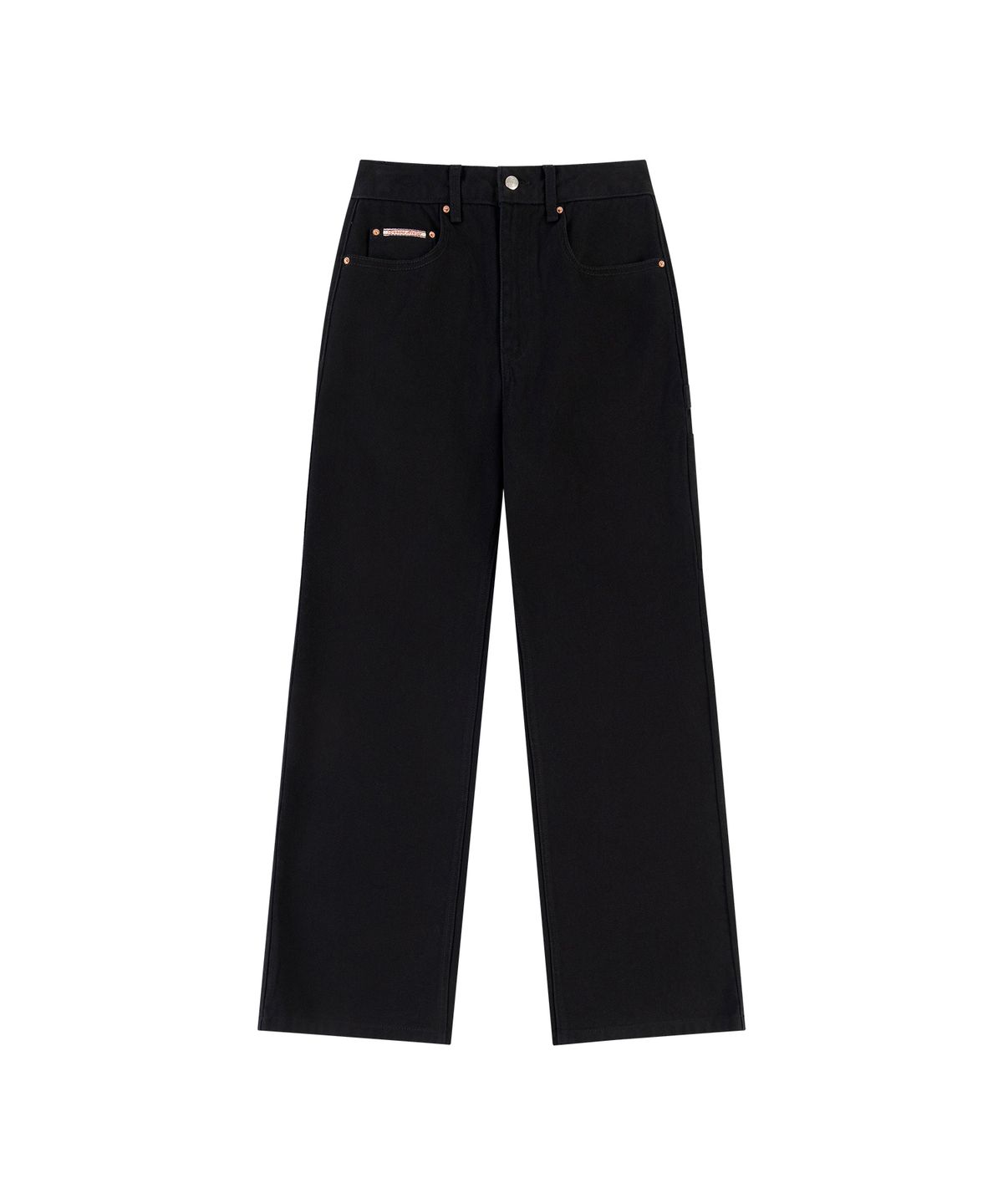 반원 아틀리에(VANONE ATELIER) P3279 워시드 워크 팬츠_Black