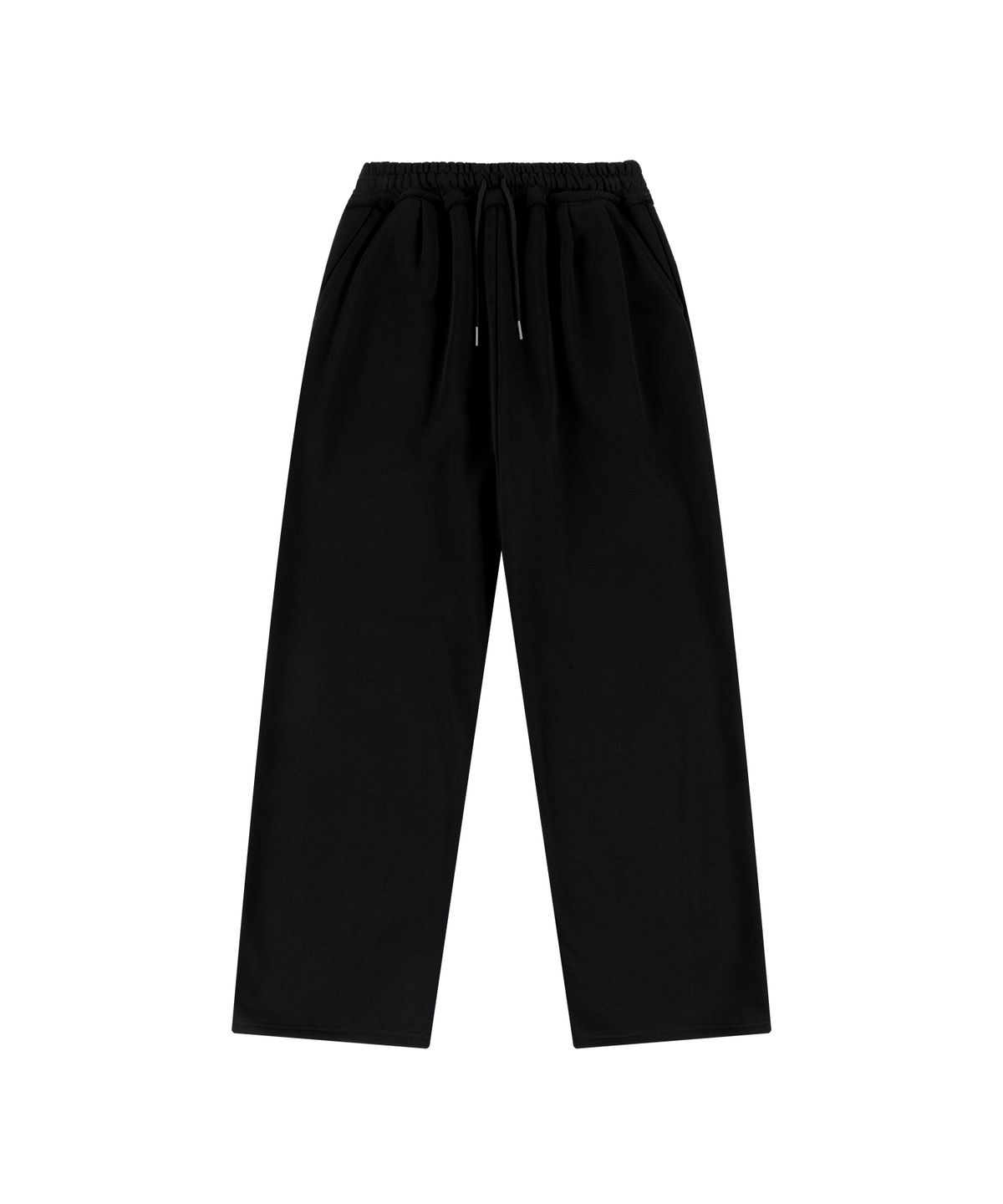 반원 아틀리에(VANONE ATELIER) P3280 스트레이트 스웨트 팬츠_Black