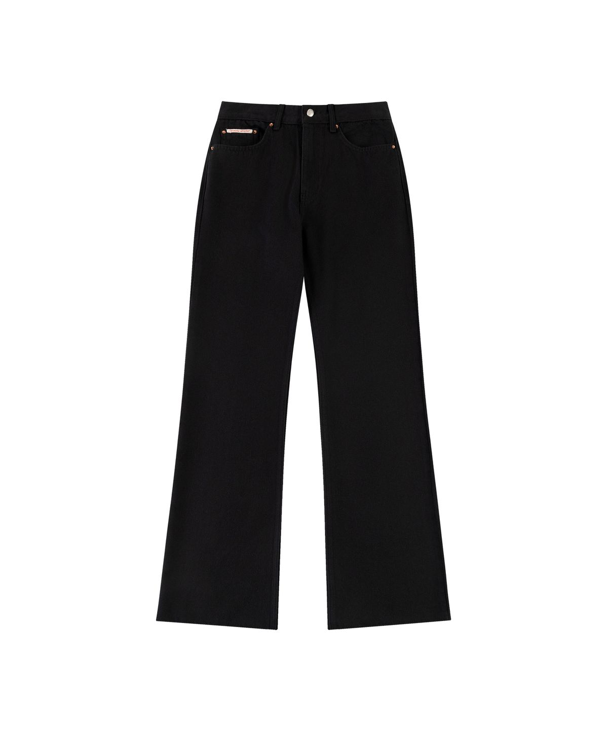 반원 아틀리에(VANONE ATELIER) P3286 코튼 스트레이트 팬츠_Black