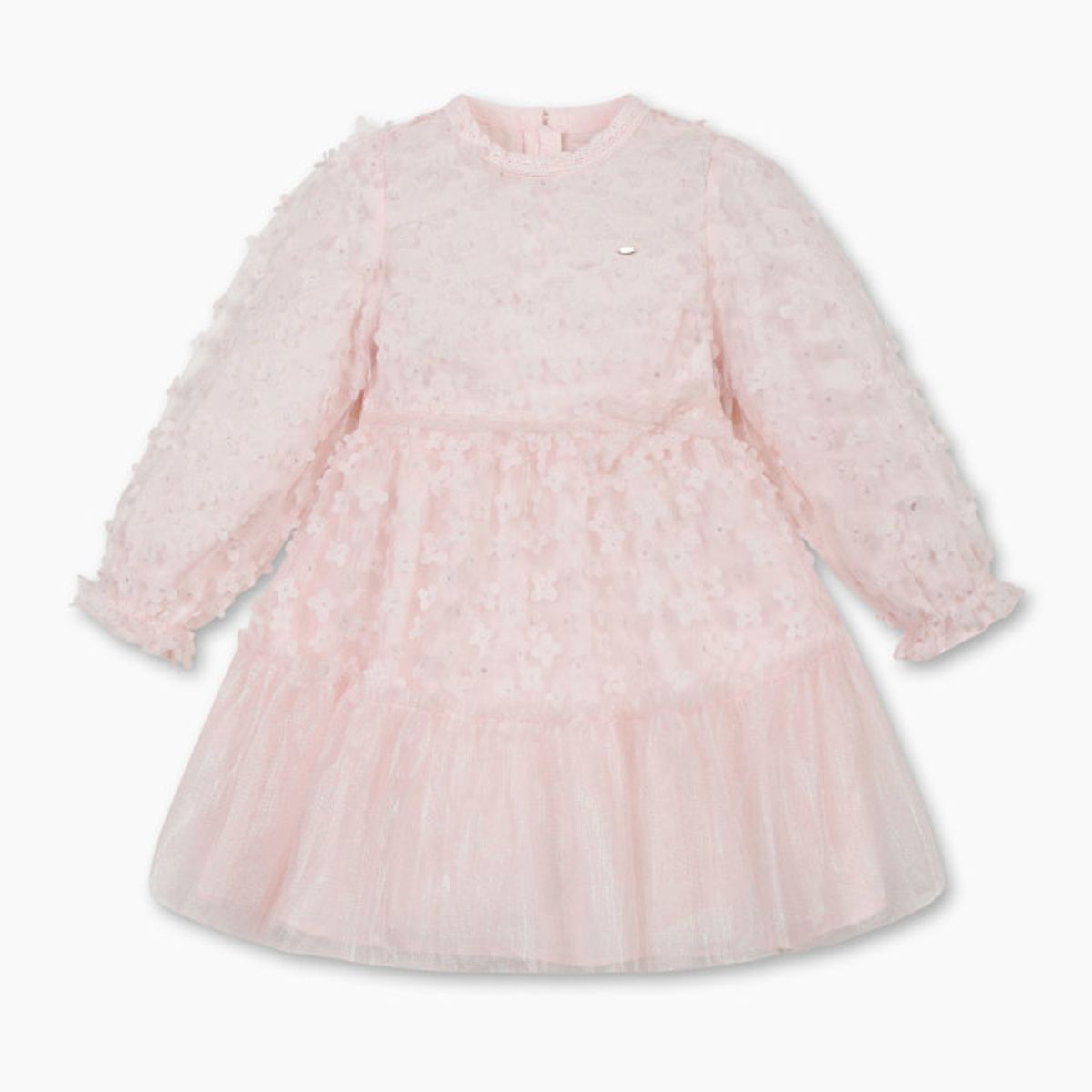 베네통키즈(BENETTONKIDS) 플라워 스페셜 원피스_QAOP10611PK