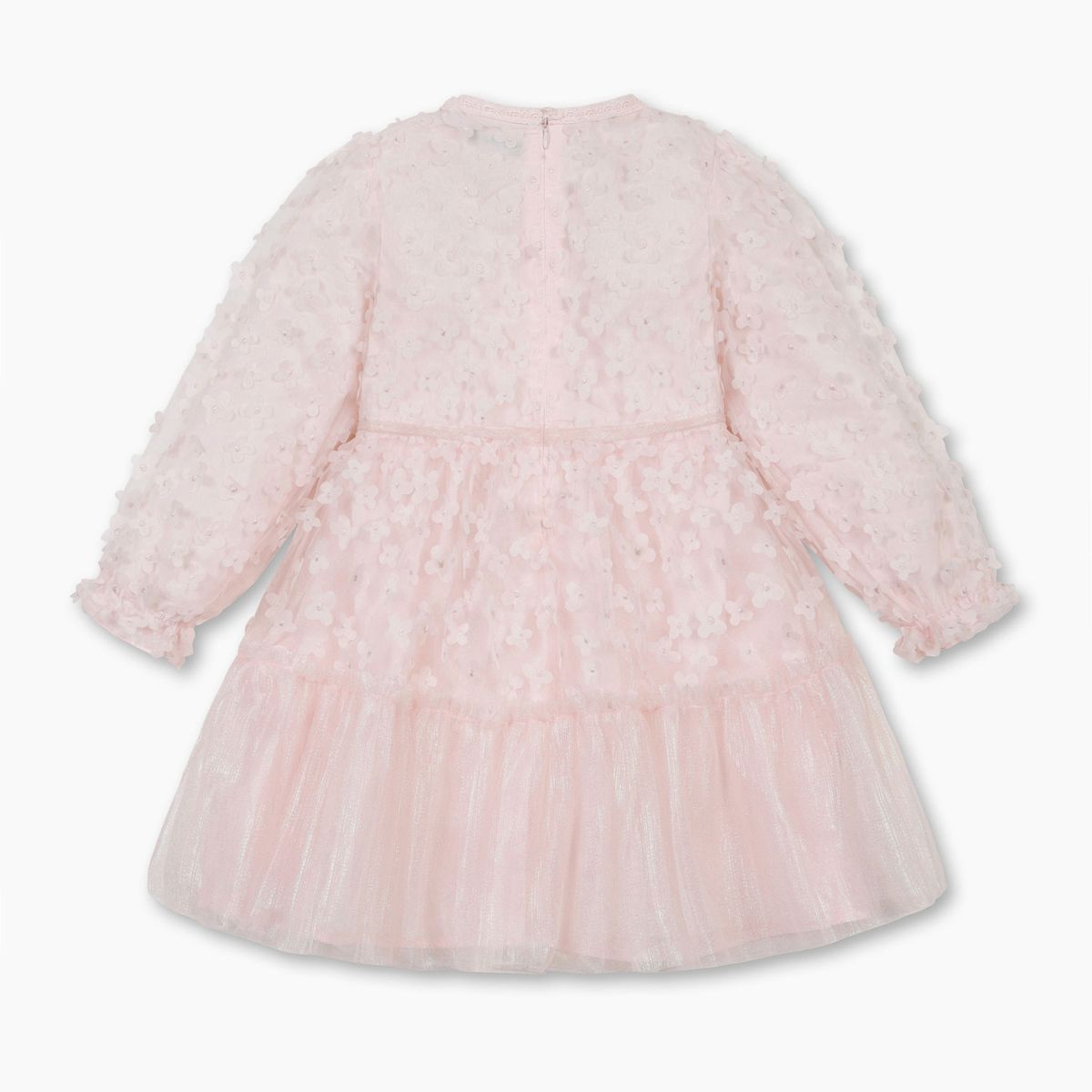 베네통키즈(BENETTONKIDS) 플라워 스페셜 원피스_QAOP10611PK