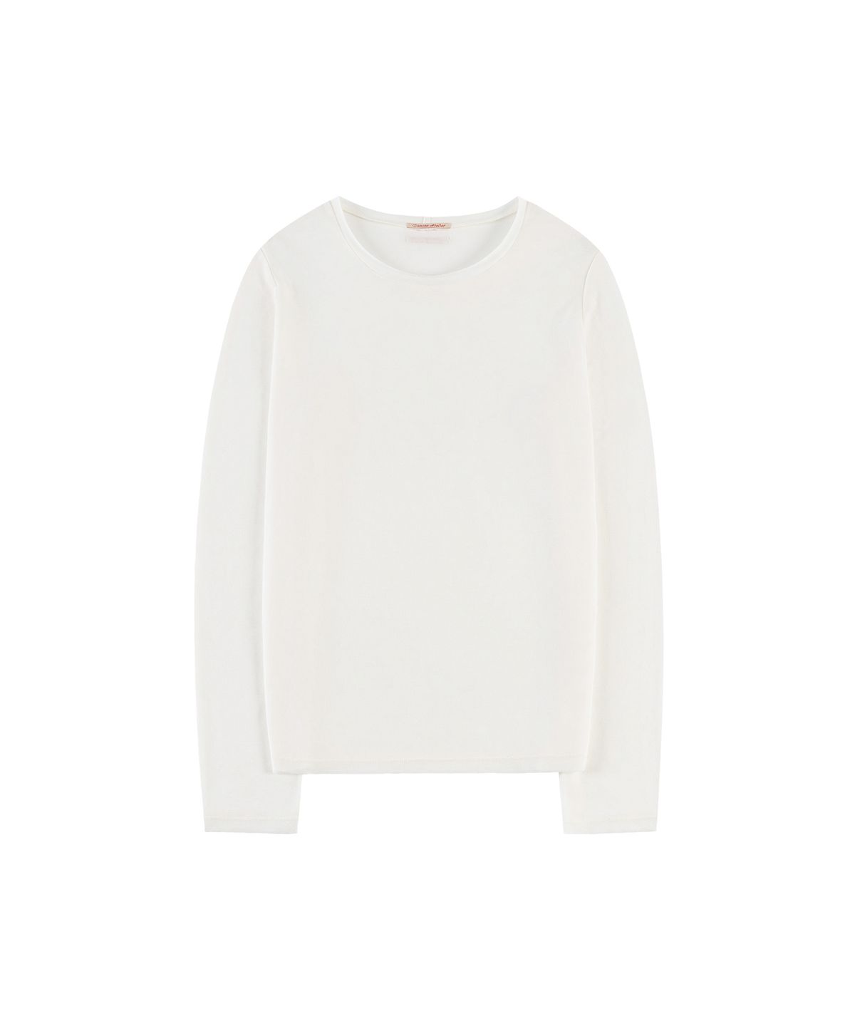 반원 아틀리에(VANONE ATELIER) A3565 울 블렌디드 롱 슬리브_White